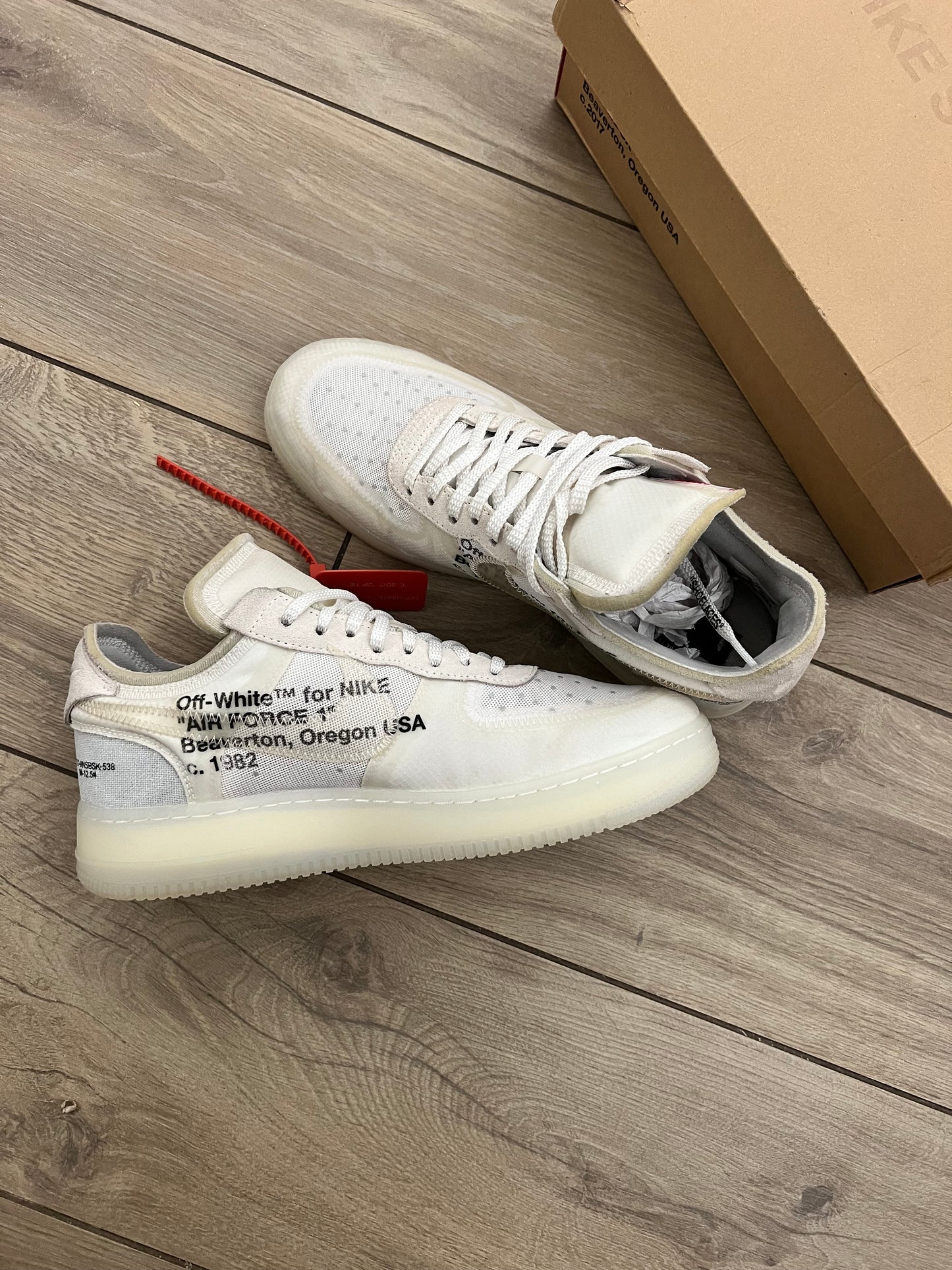 Air Force 1 Off White “The Ten” - taglia 44 used