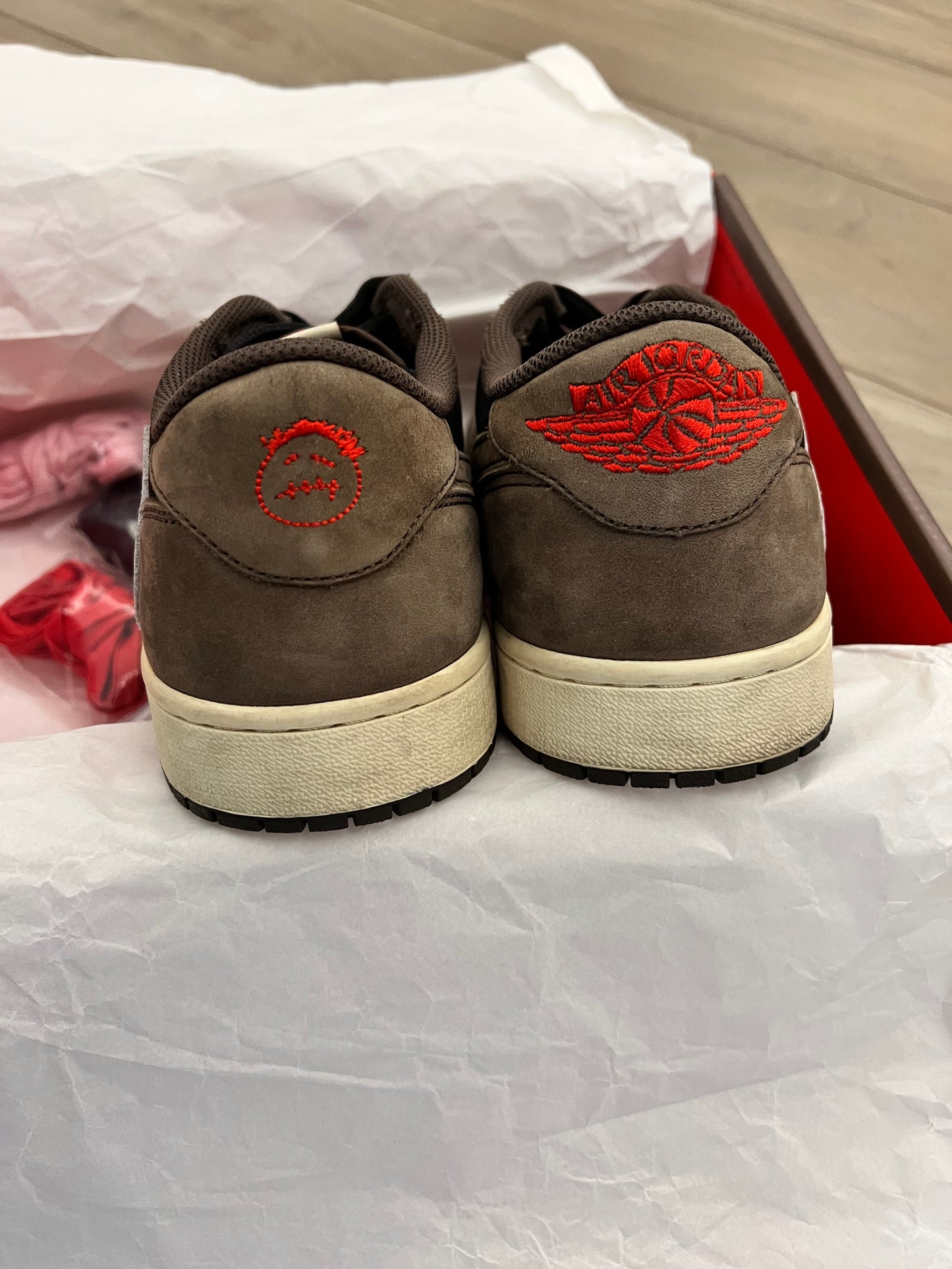 Jordan 1 Low Travis Scott Mocha - taglia 46 used