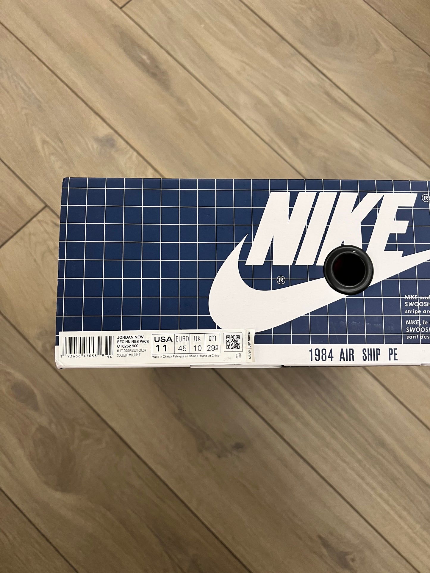 Air Ship PE x Jordan 1 'New Beginnings Pack' - brand new