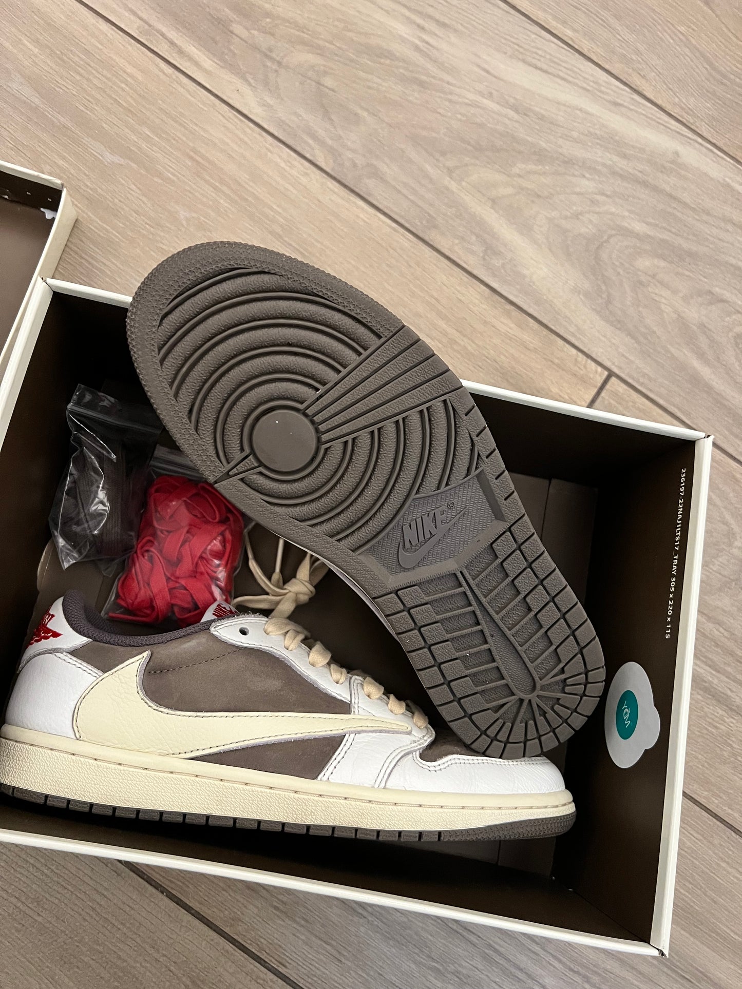 Jordan 1 Low Travis Scott Reverse Mocha - taglia 41 used