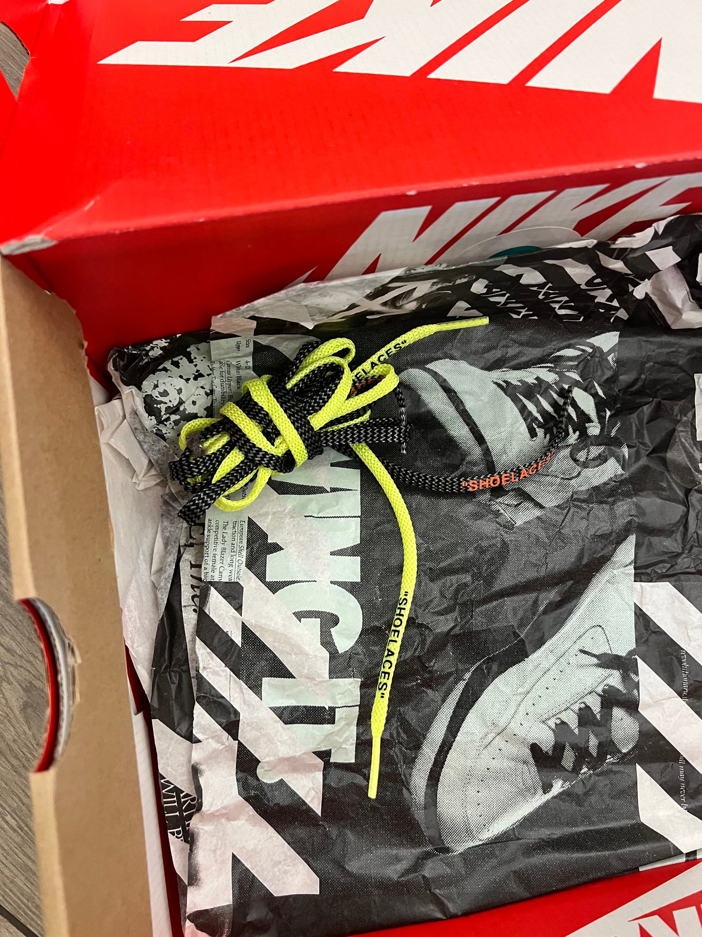 Air Force Off White Volt - taglia 42,5 used