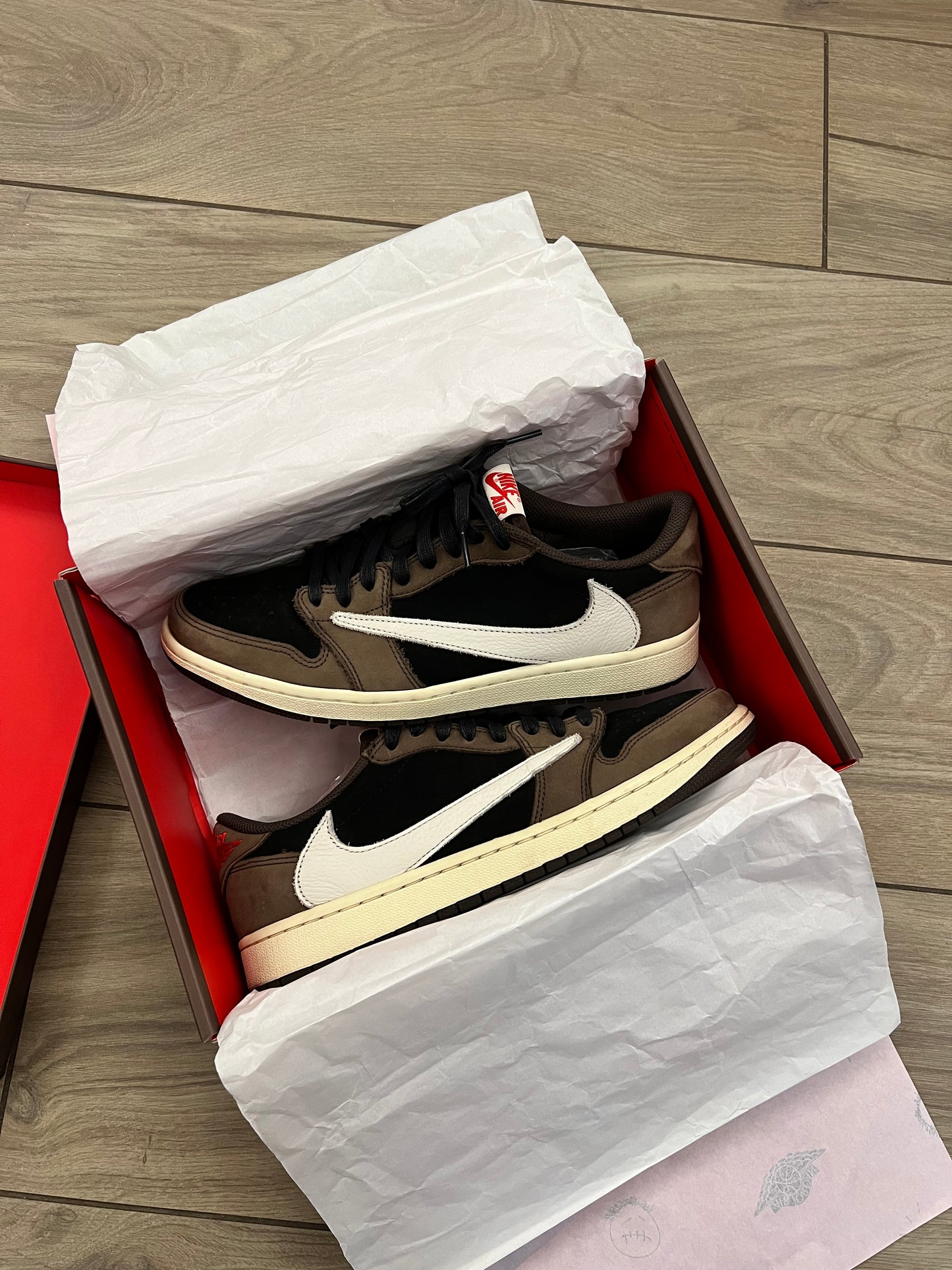 Jordan 1 Low Travis Scott Mocha - taglia 43 used