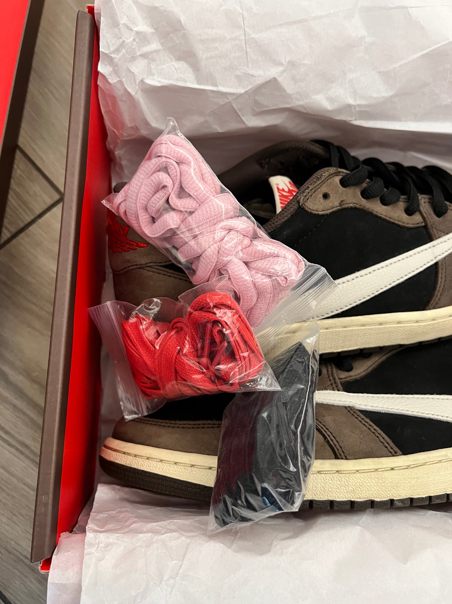 Jordan 1 Low Travis Scott Mocha - taglia 46 used