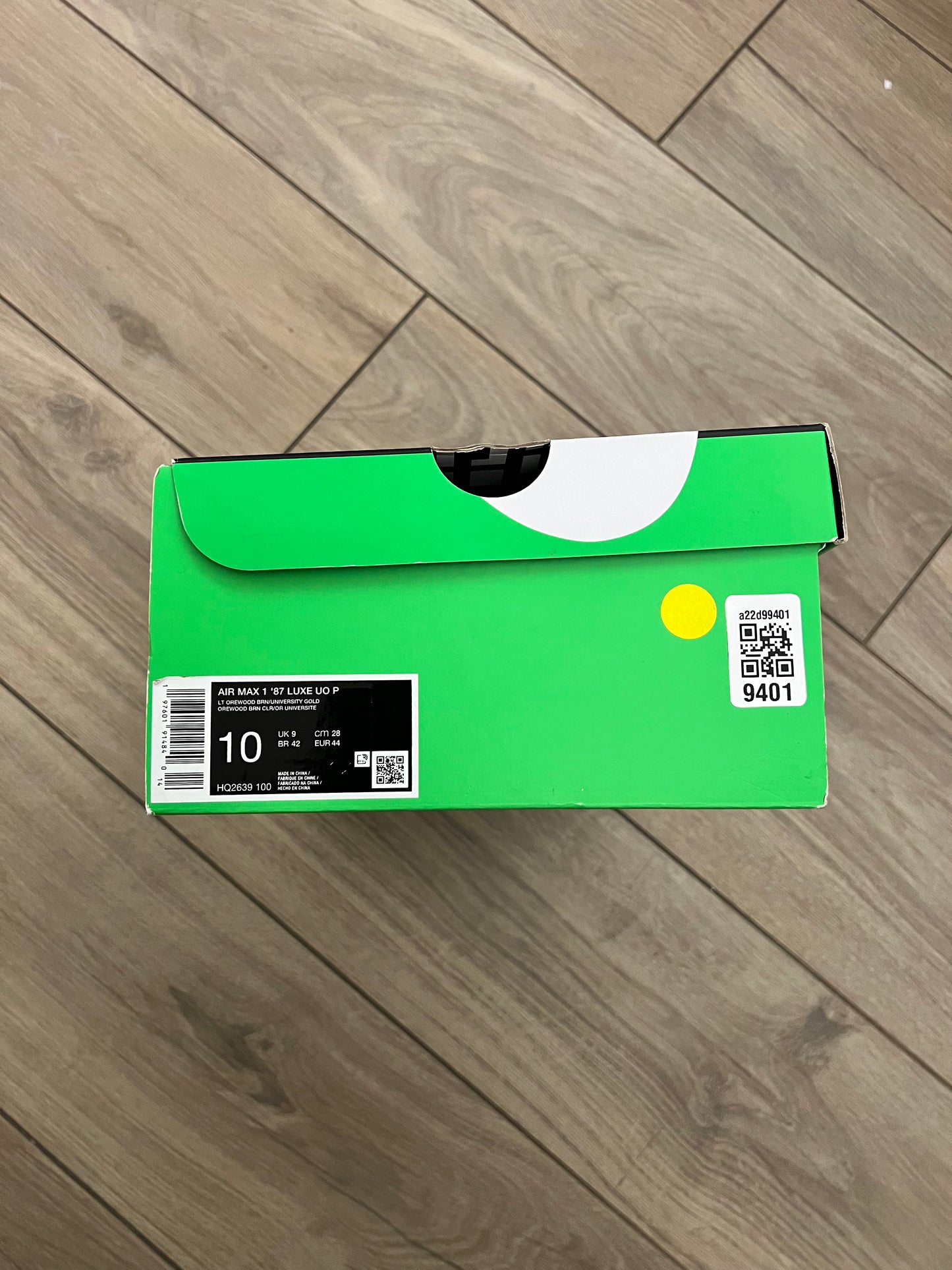 Air Max 1 Lux University of Oregon PE - brand new