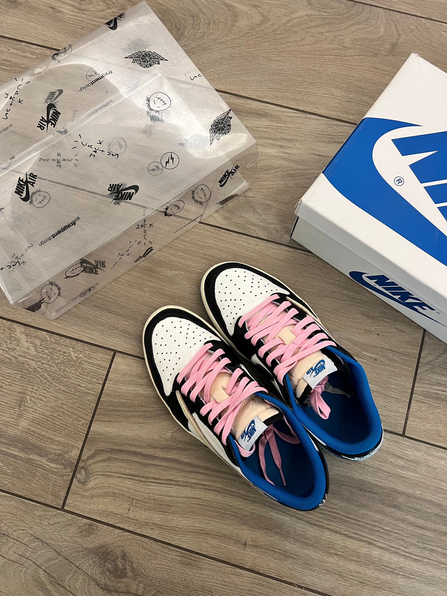 Jordan 1 Low Travis Scott Fragment - taglia 42,5 used