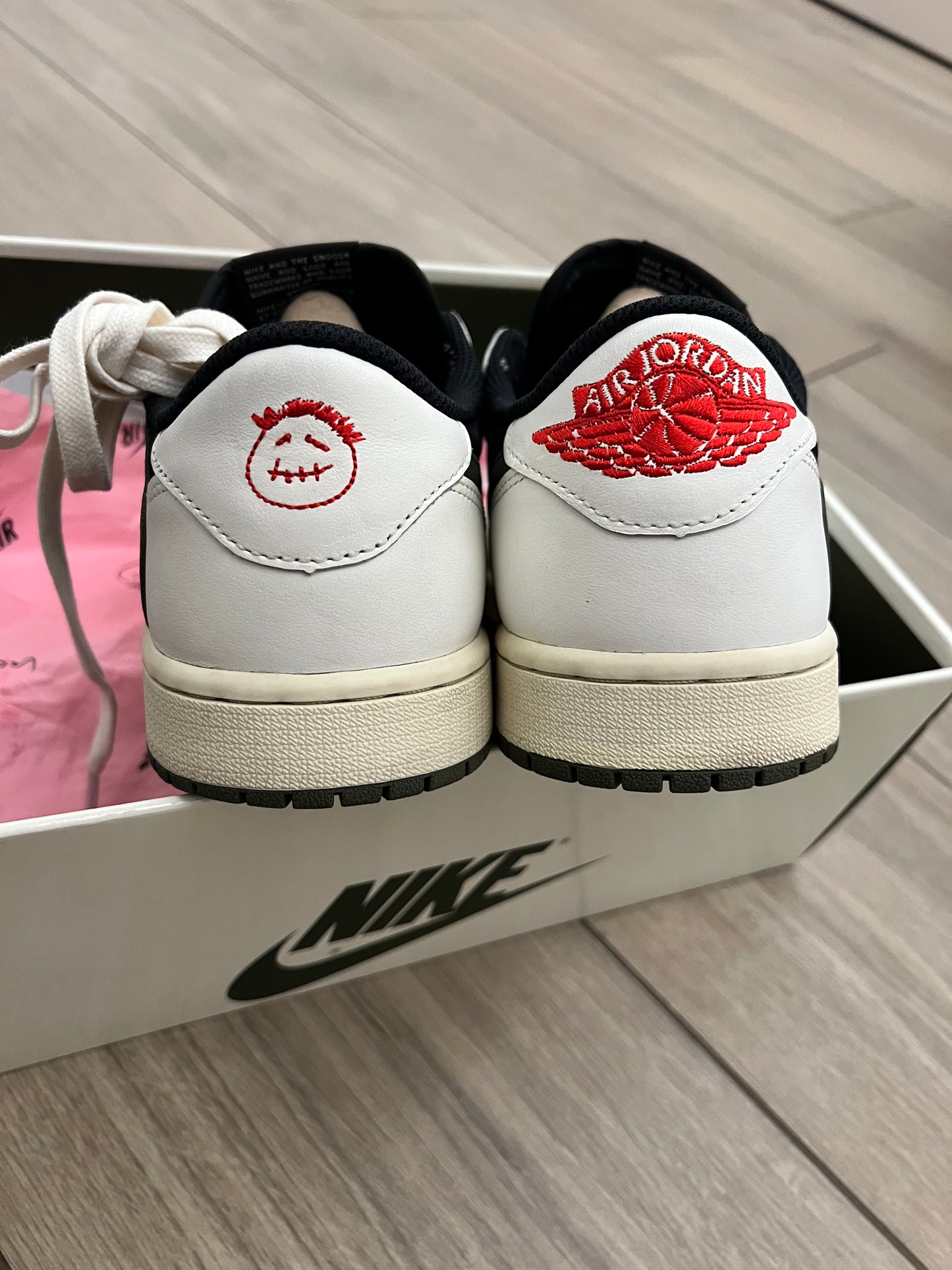 Jordan 1 Low Travis Scott Olive - taglia 43 used