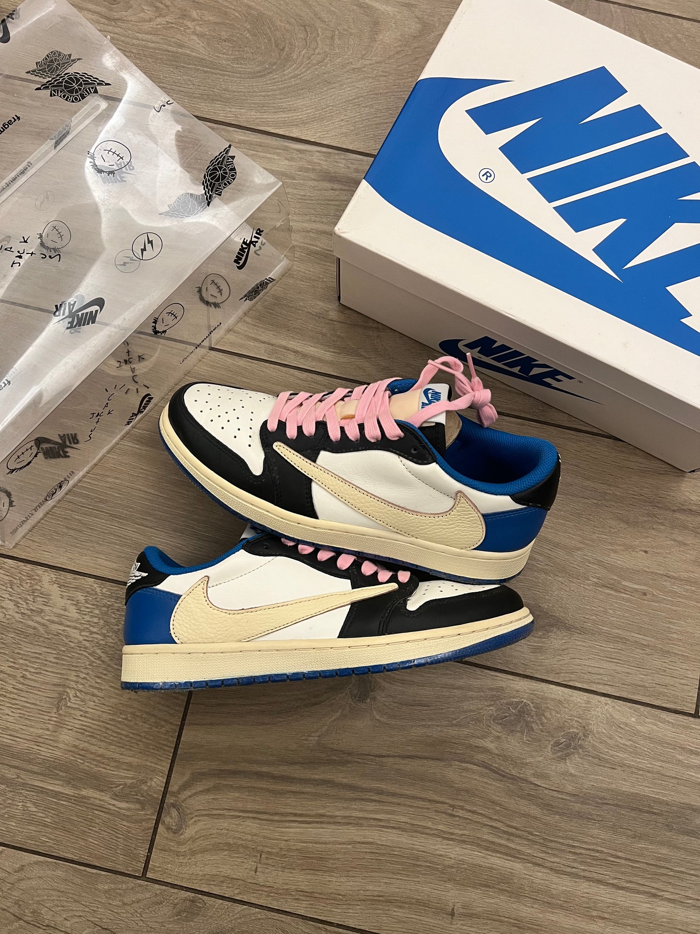 Jordan 1 Low Travis Scott Fragment - taglia 42,5 used