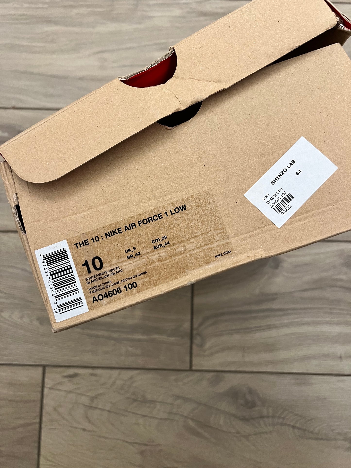 Air Force 1 Off White “The Ten” - taglia 44 used