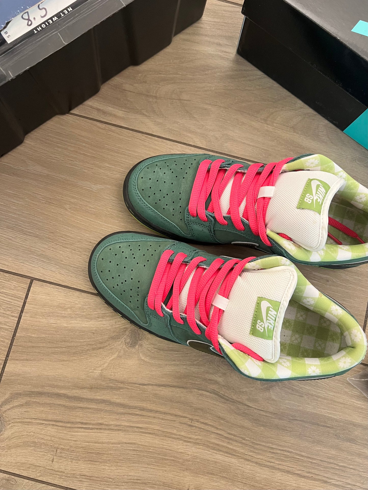 Dunk Low SB Lobster Green Special Box - taglia 42 used