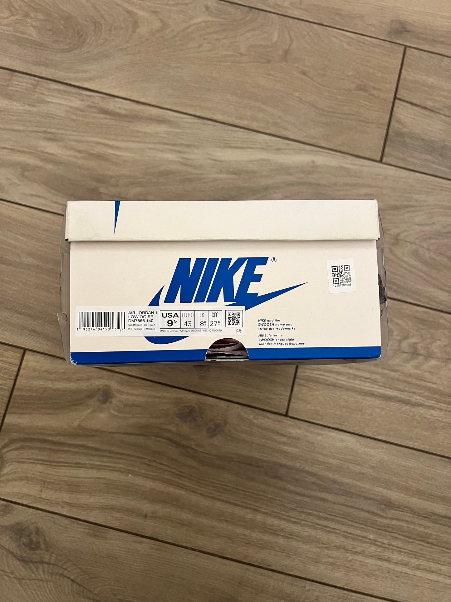Jordan 1 Low Travis Scott Fragment - taglia 43 used