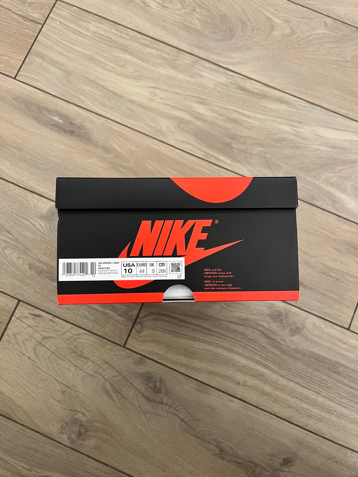 Jordan 1 High 85 Bred - brand new