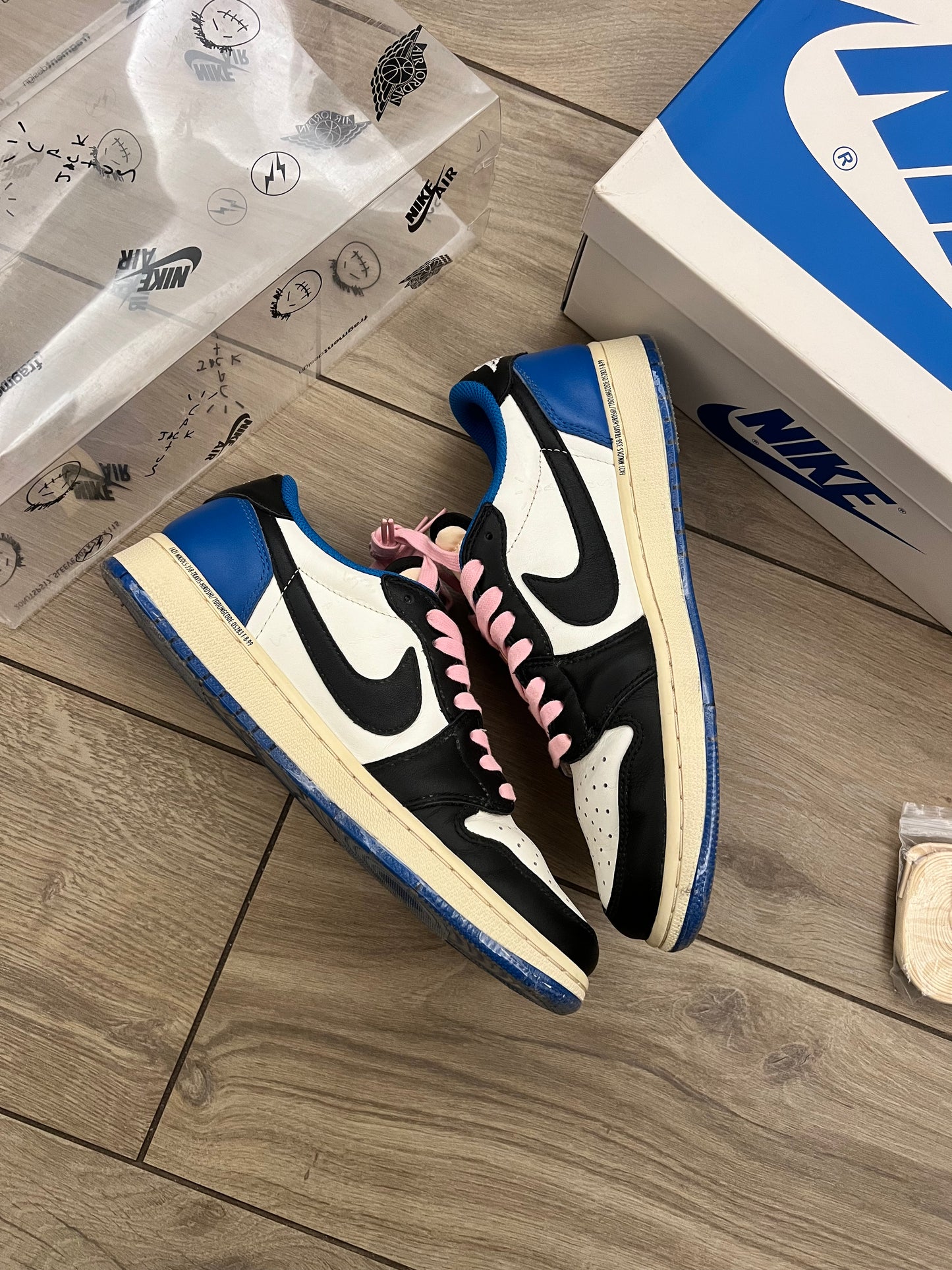 Jordan 1 Low Travis Scott Fragment - taglia 42,5 used