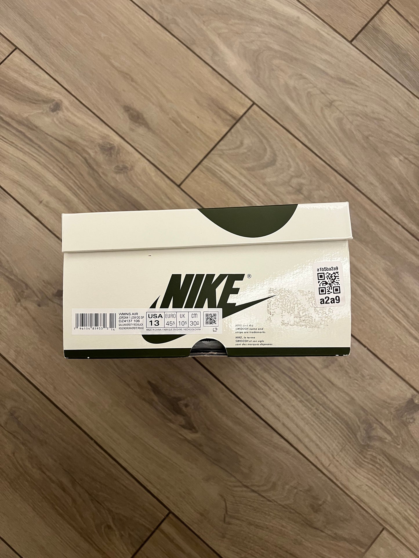 Jordan 1 Low Travis Scott Olive - taglia 45,5 used