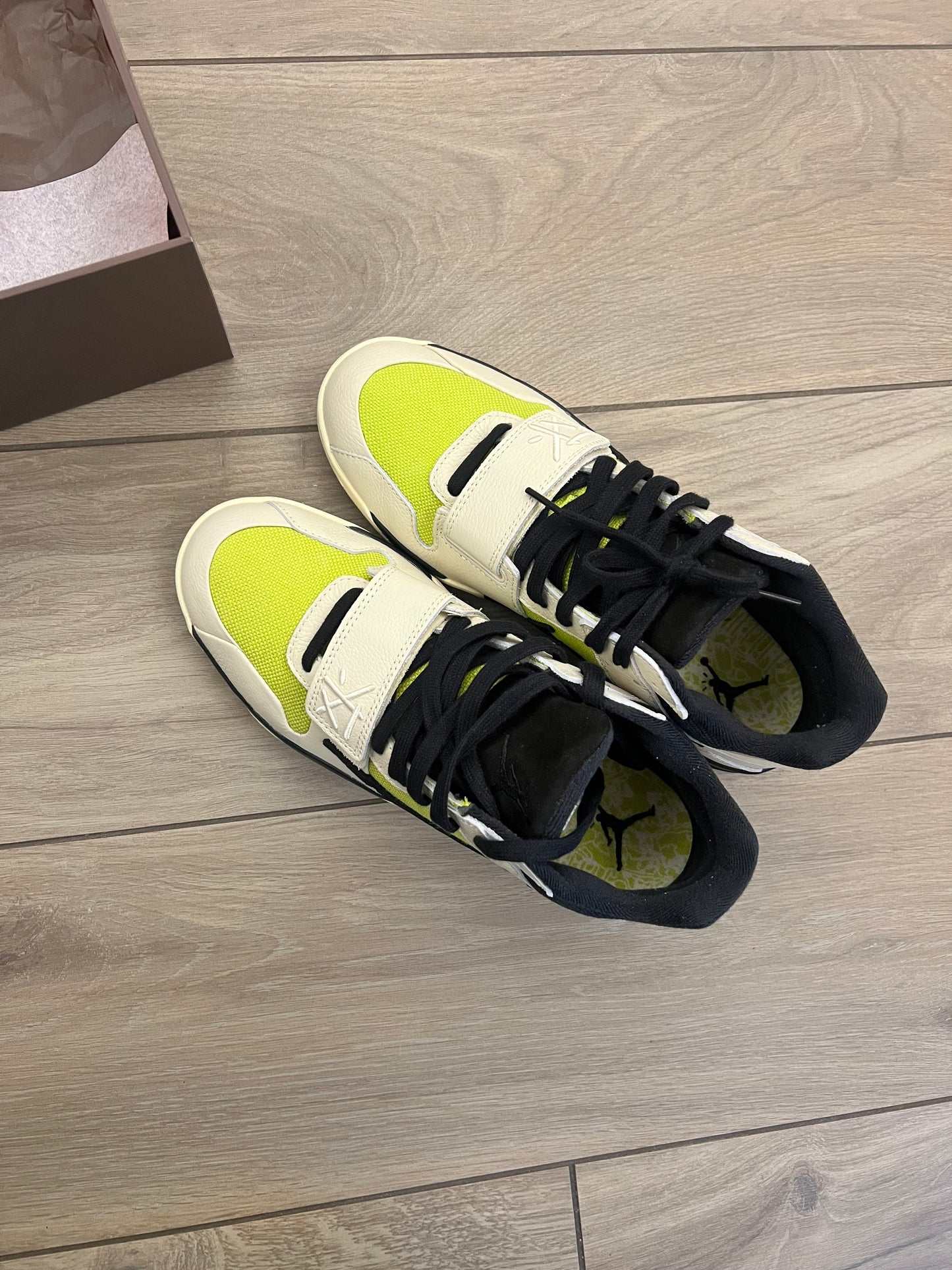 Travis Scott Jumpman Jack Bright Cactus - taglia 45 used