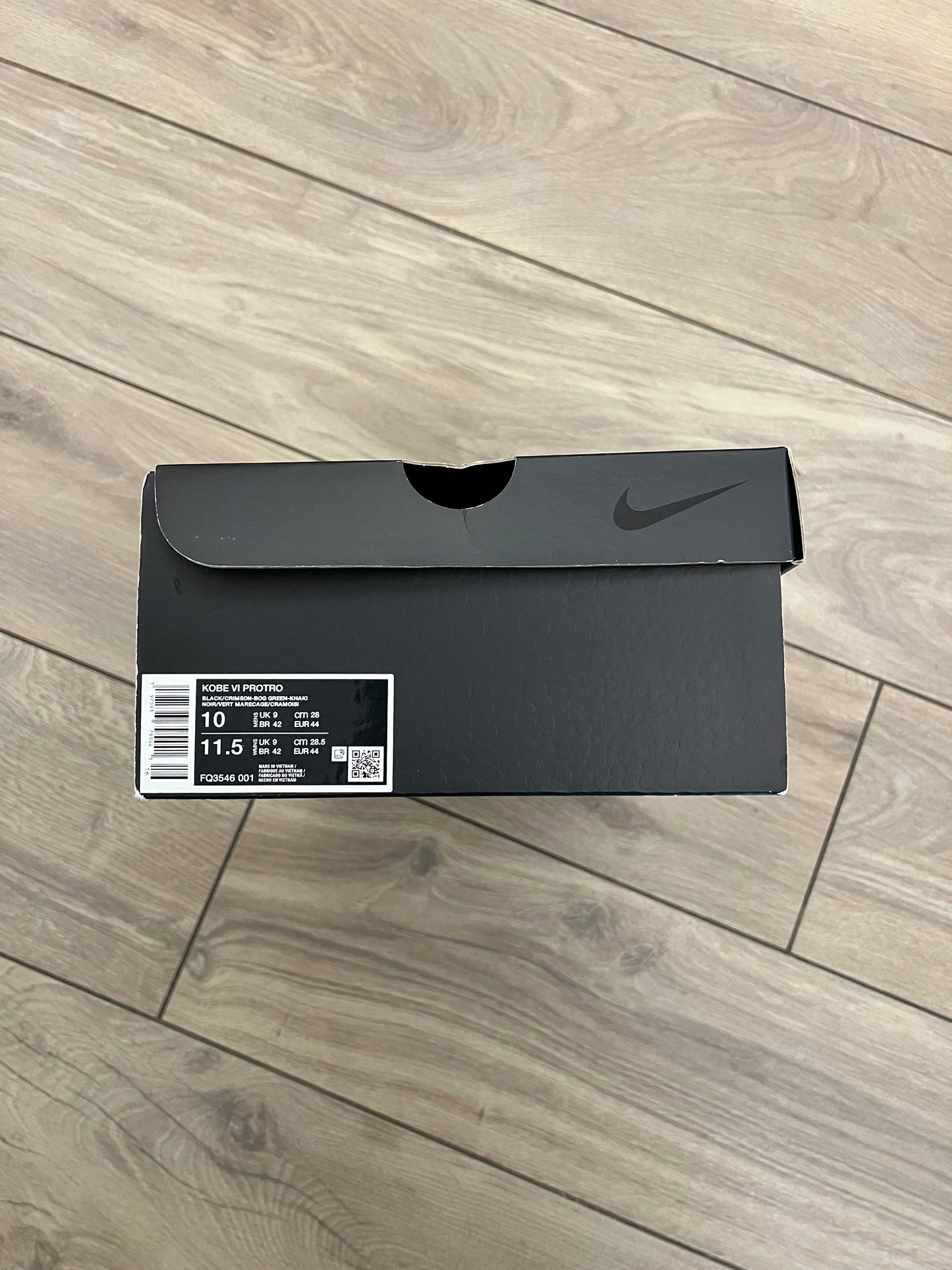 Kobe 6 Protro Italian Camo - taglia 44 used