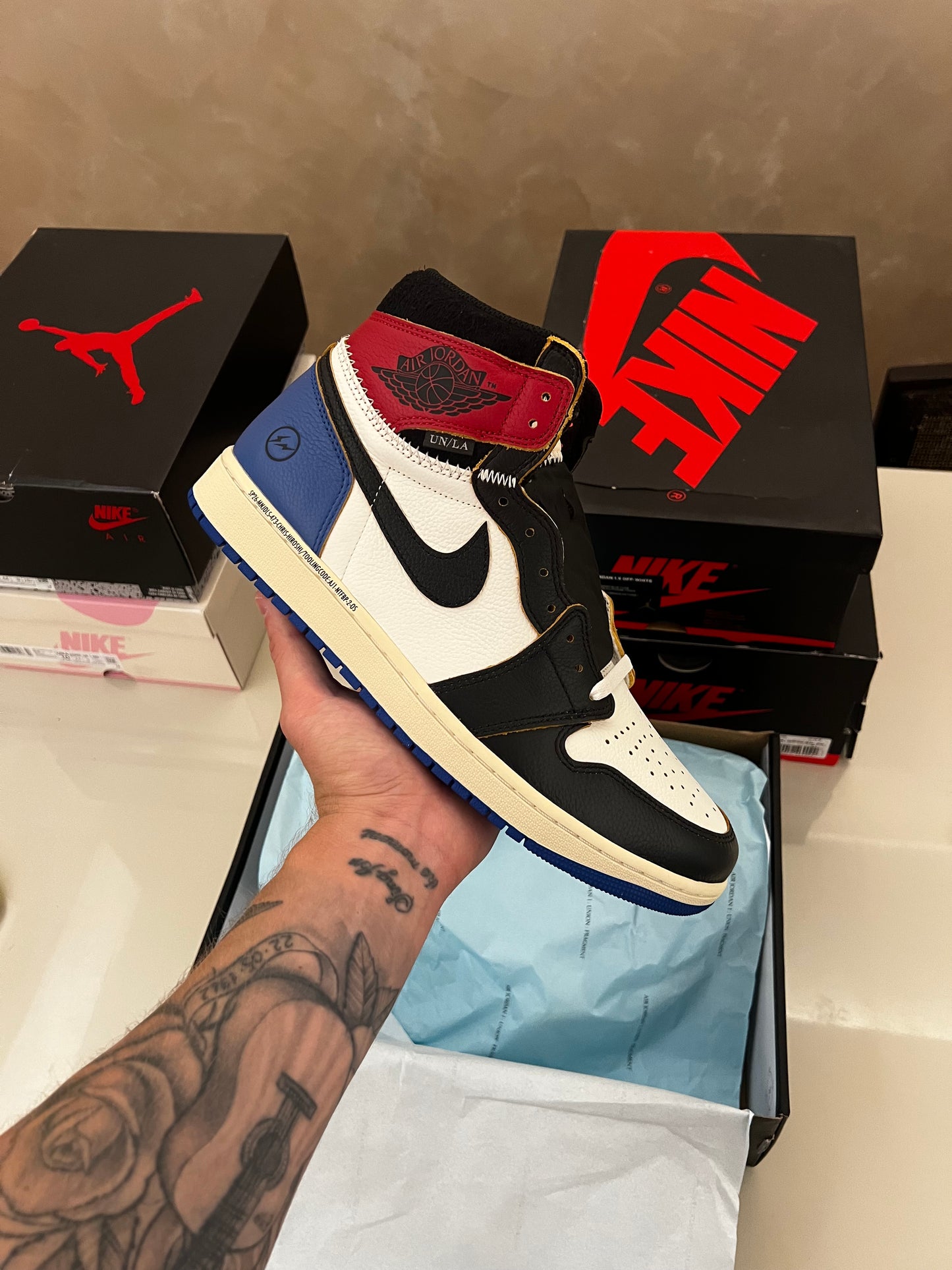 Jordan 1 High Union Fragment - brand new