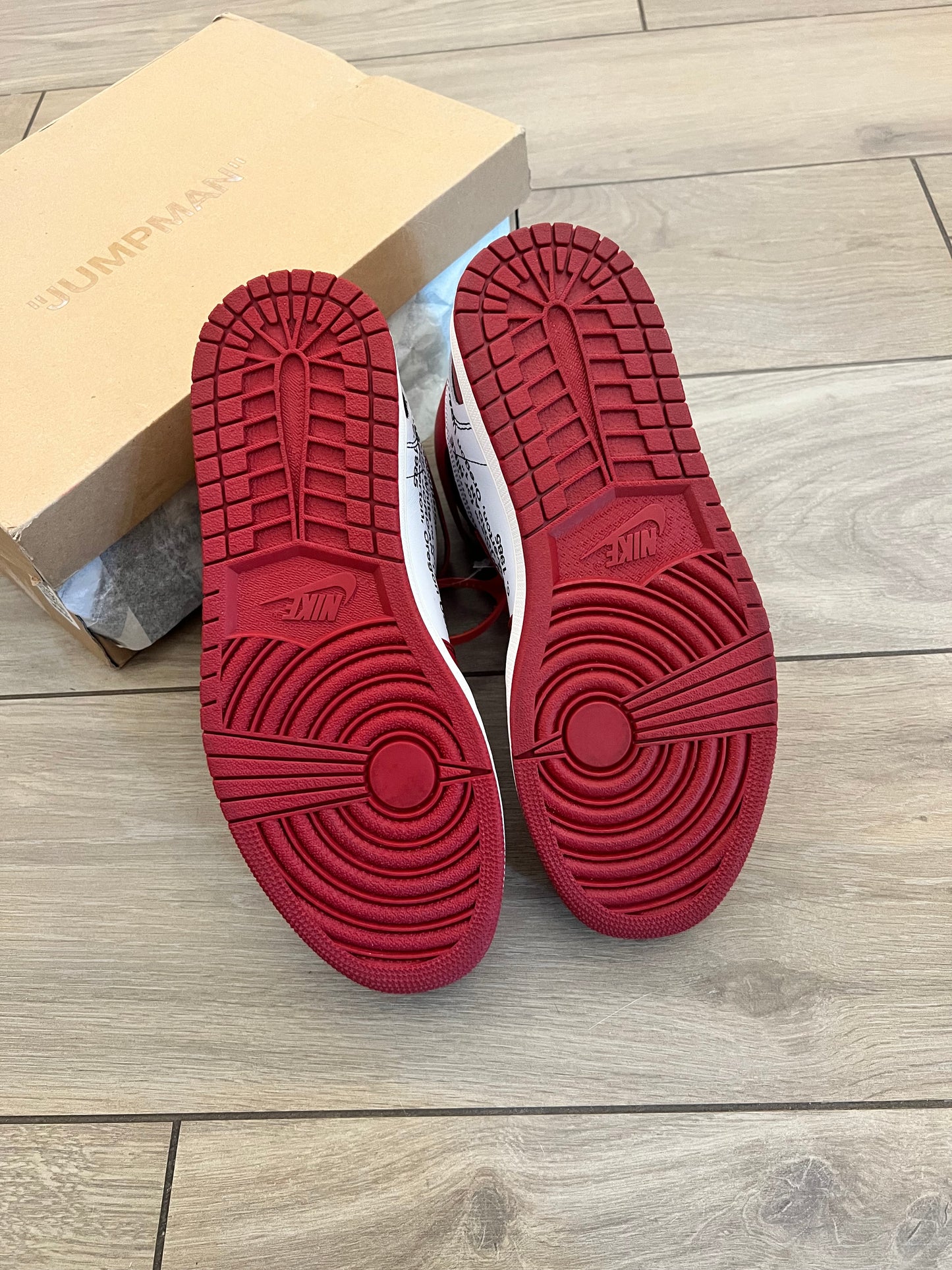 Jordan 1 High Off White Chicago- brand new
