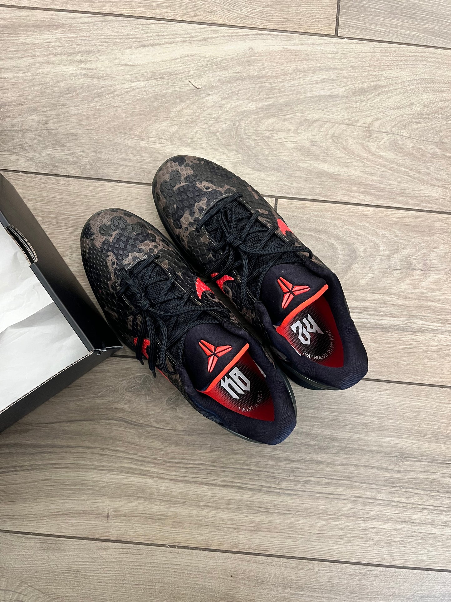 Kobe 6 Protro Italian Camo - taglia 44 used