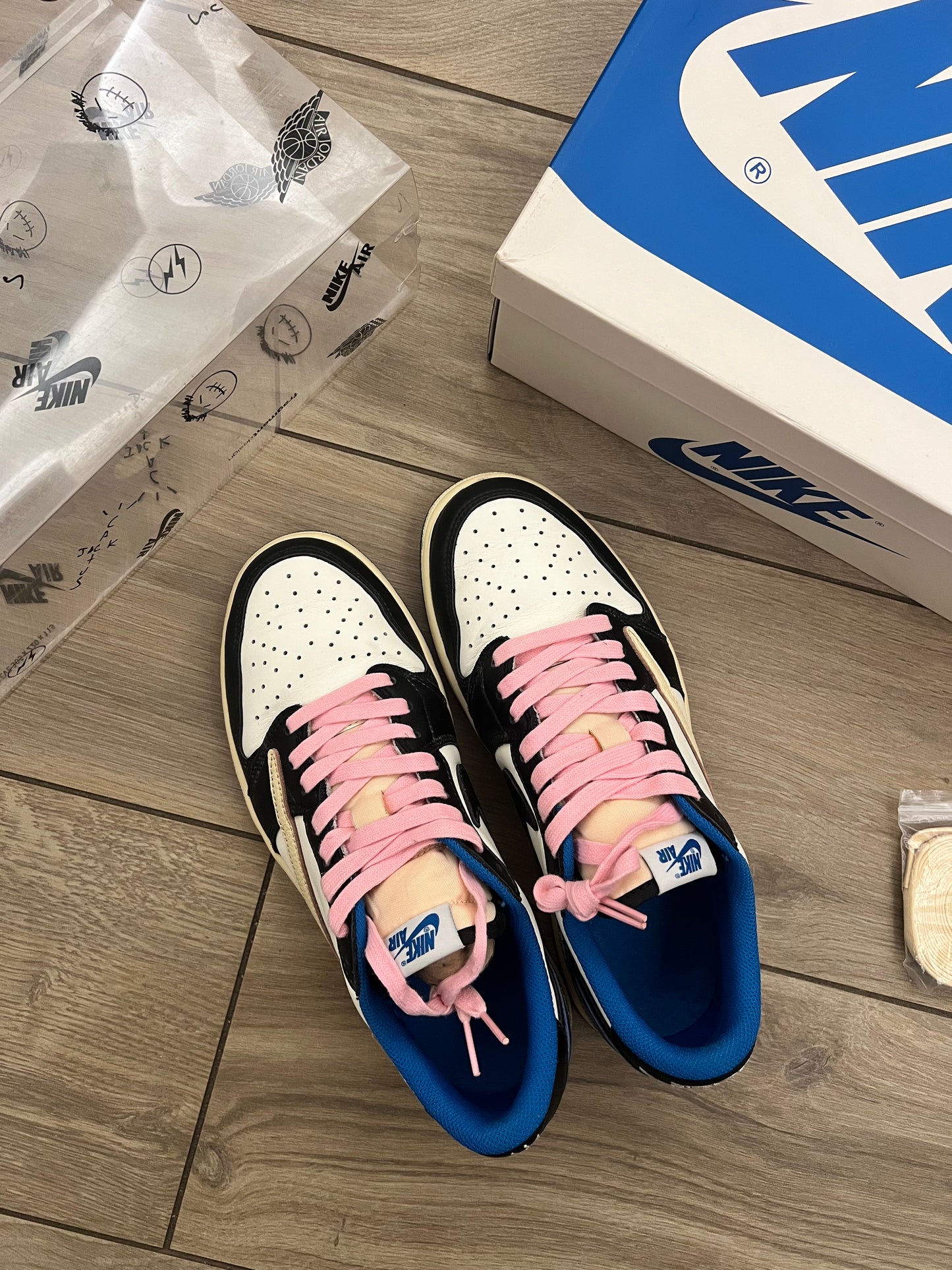 Jordan 1 Low Travis Scott Fragment - taglia 42,5 used