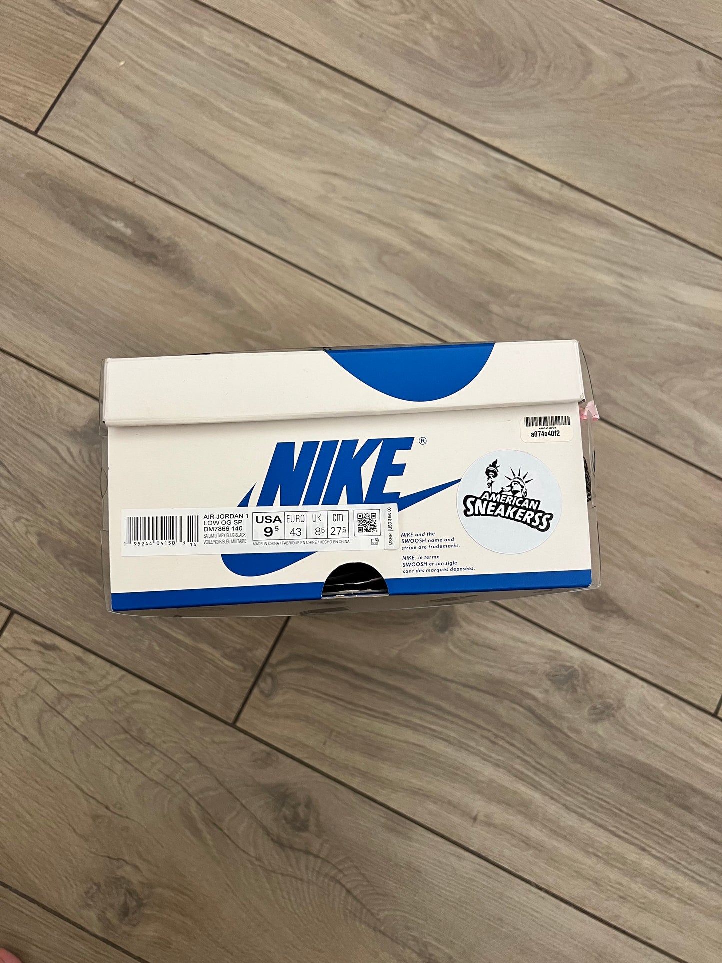 Jordan 1 Low Travis Scott Fragment - taglia 43 used