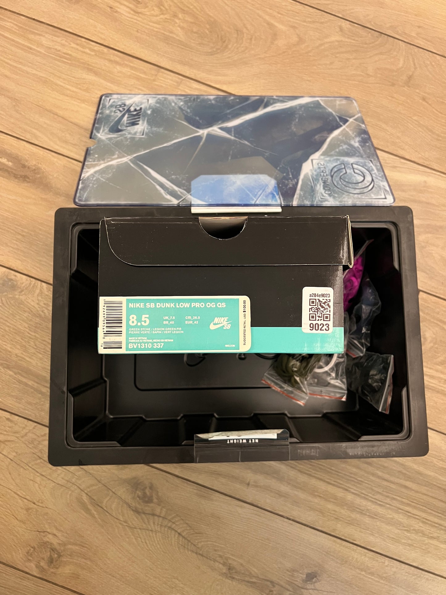 Dunk Low SB Lobster Green Special Box - taglia 42 used