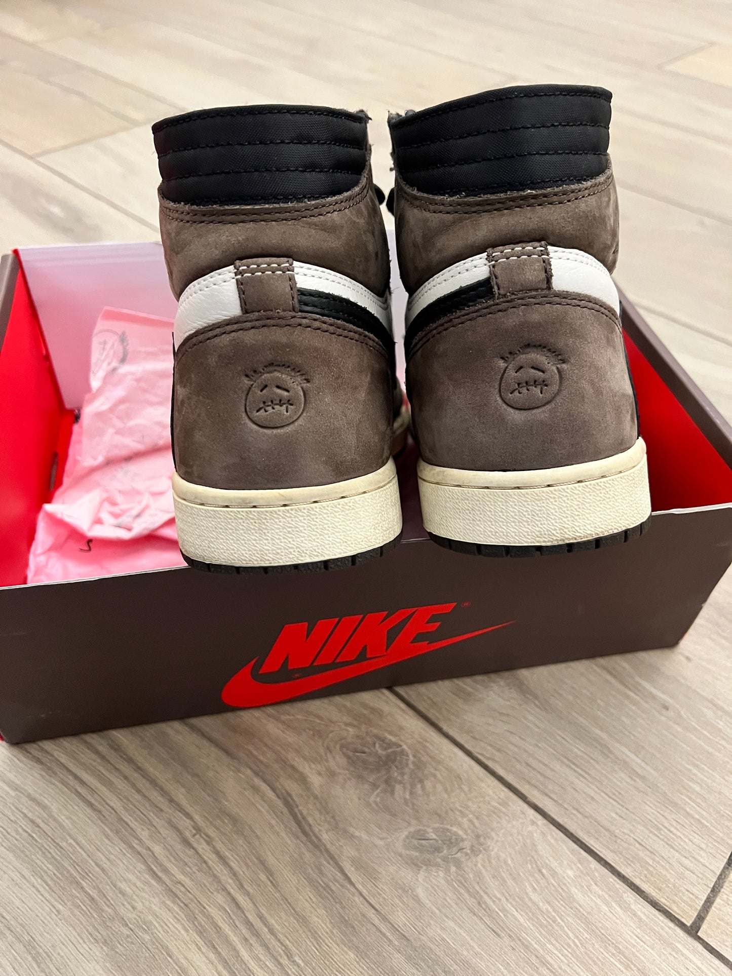 Jordan 1 High Travis Scott Mocha - taglia 42 used