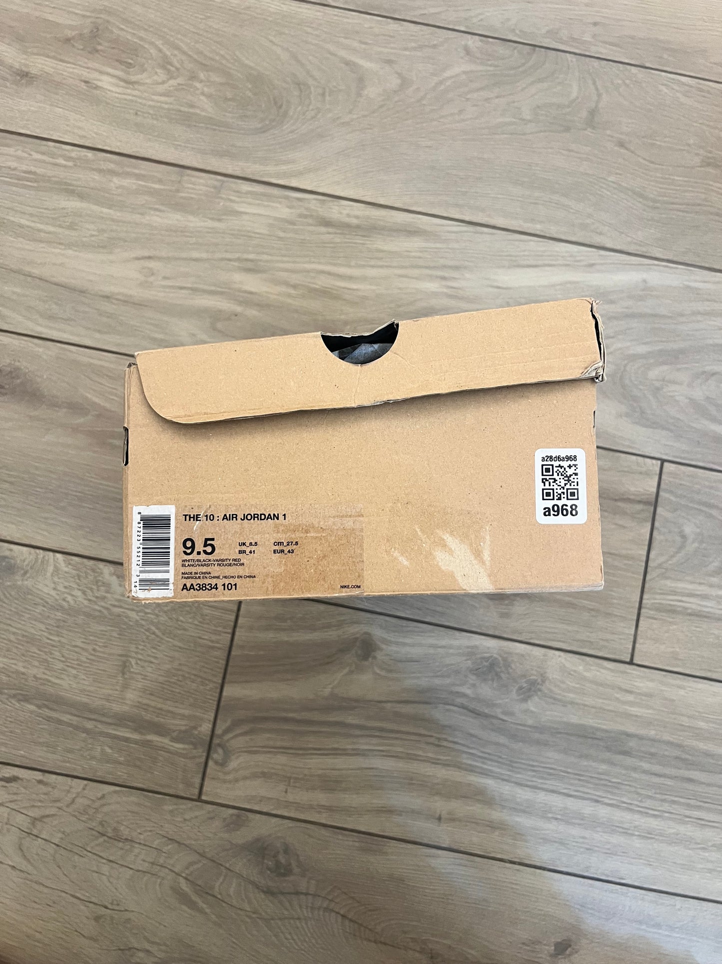 Jordan 1 High Off White Chicago- brand new