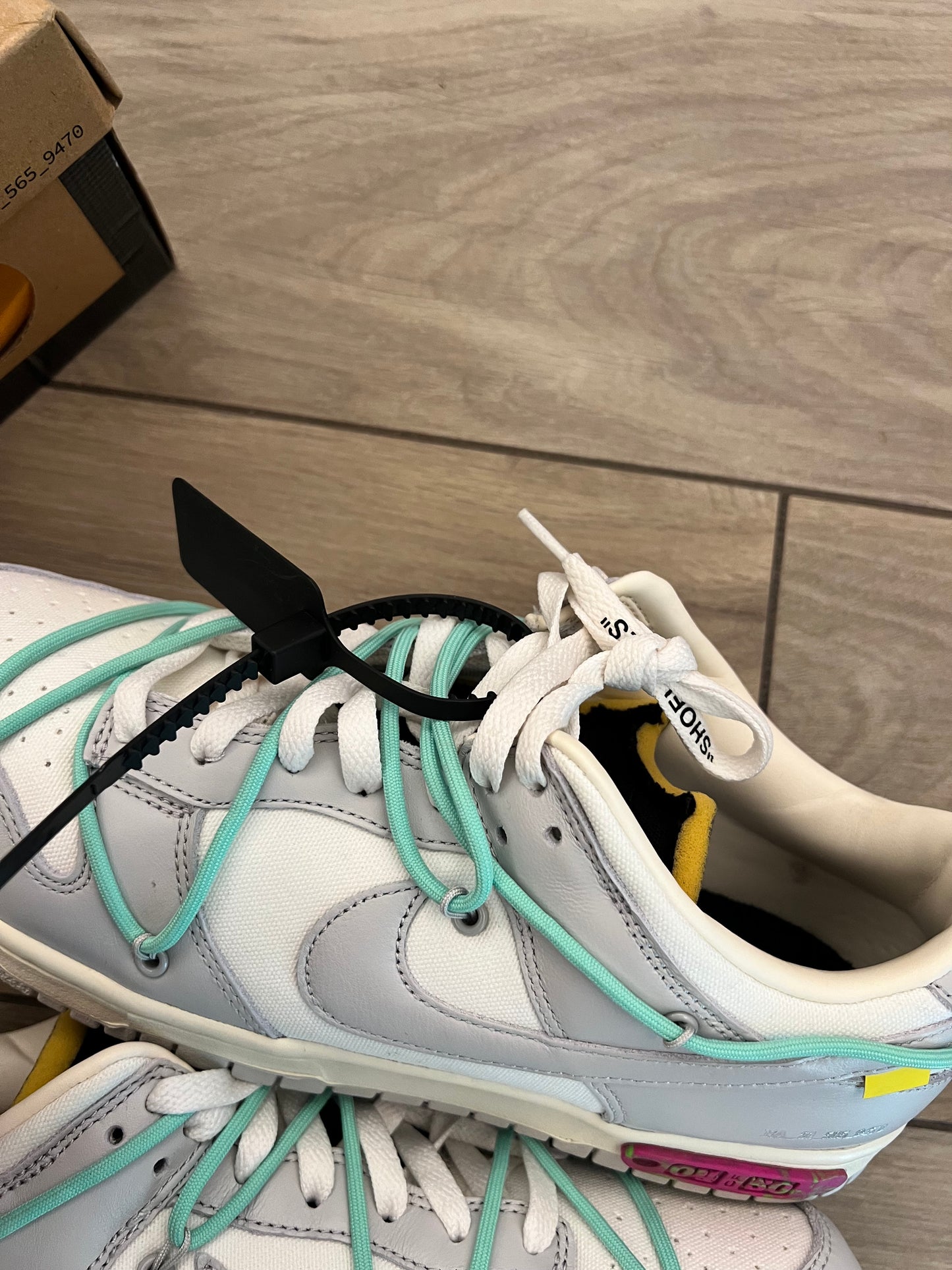 Dunk Low Off White Lot 4 - taglia 45 used