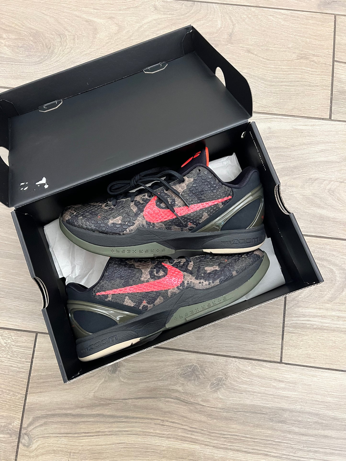 Kobe 6 Protro Italian Camo - taglia 44 used