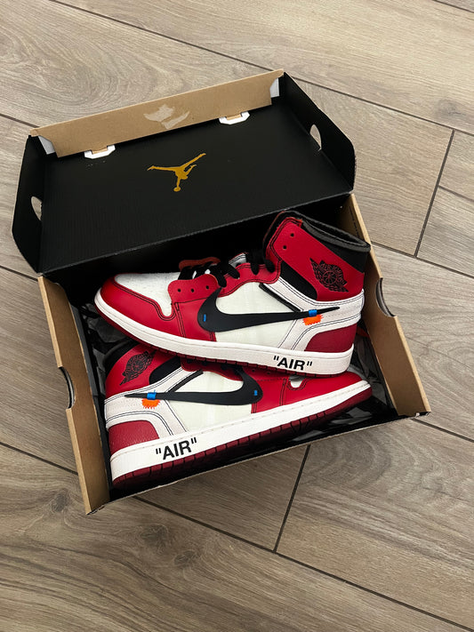 Jordan 1 High Off White Chicago - taglia 43 used