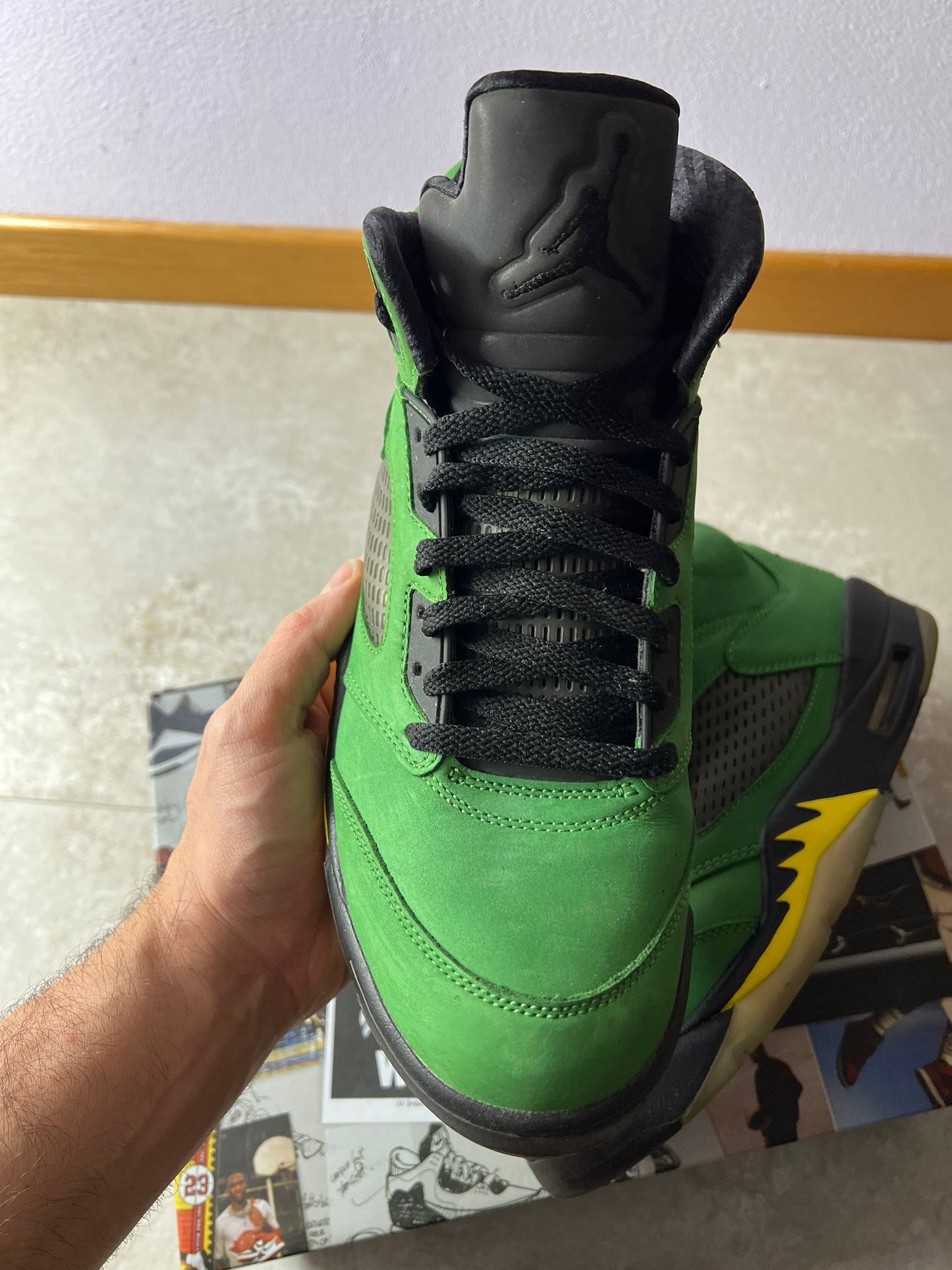 Jordan 5 Oregon - taglia 43 (USATO)