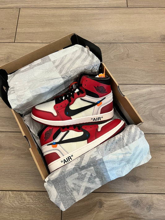 Jordan 1 High Off White Chicago- brand new
