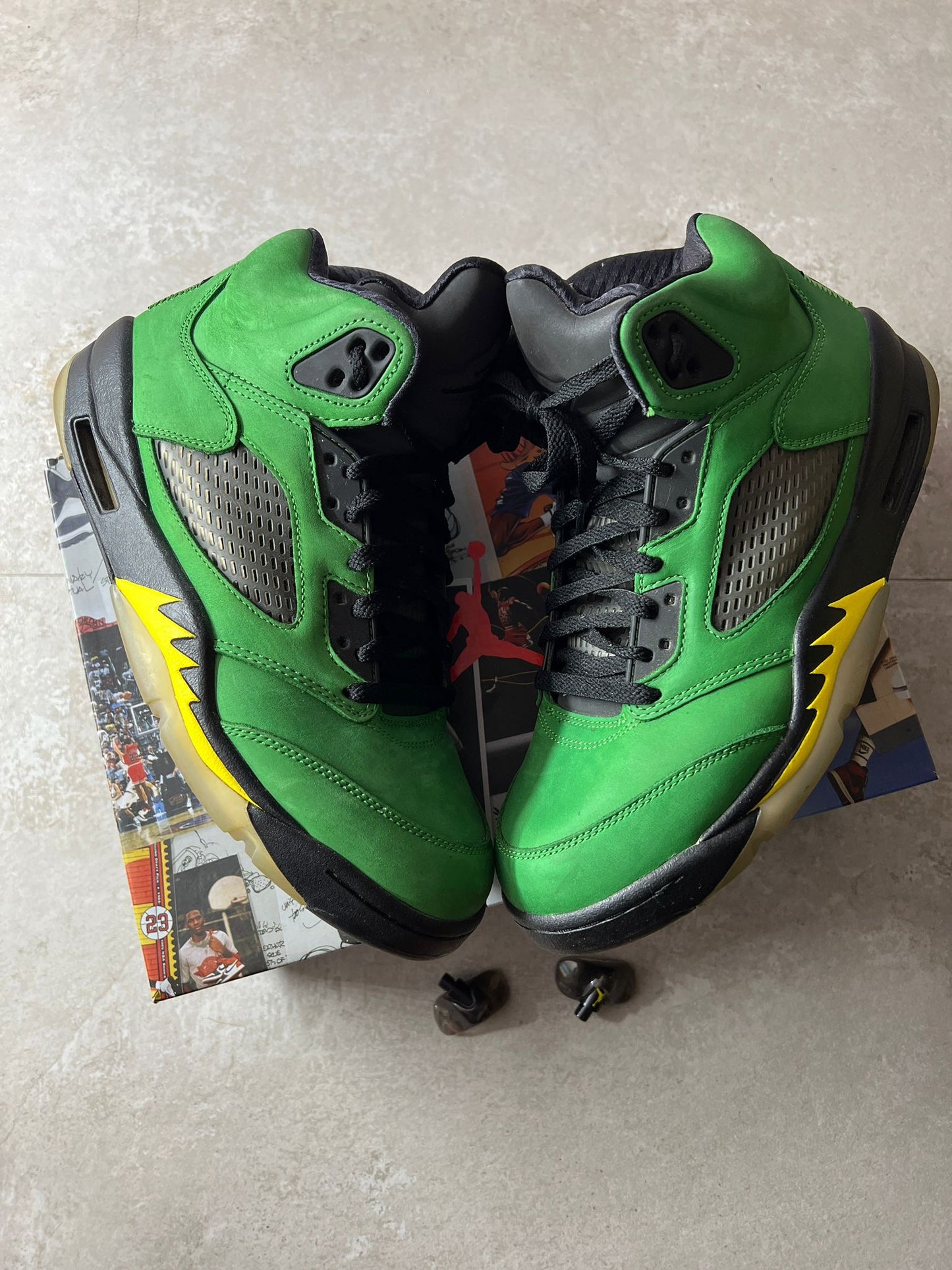 Jordan 5 Oregon - taglia 43 (USATO)