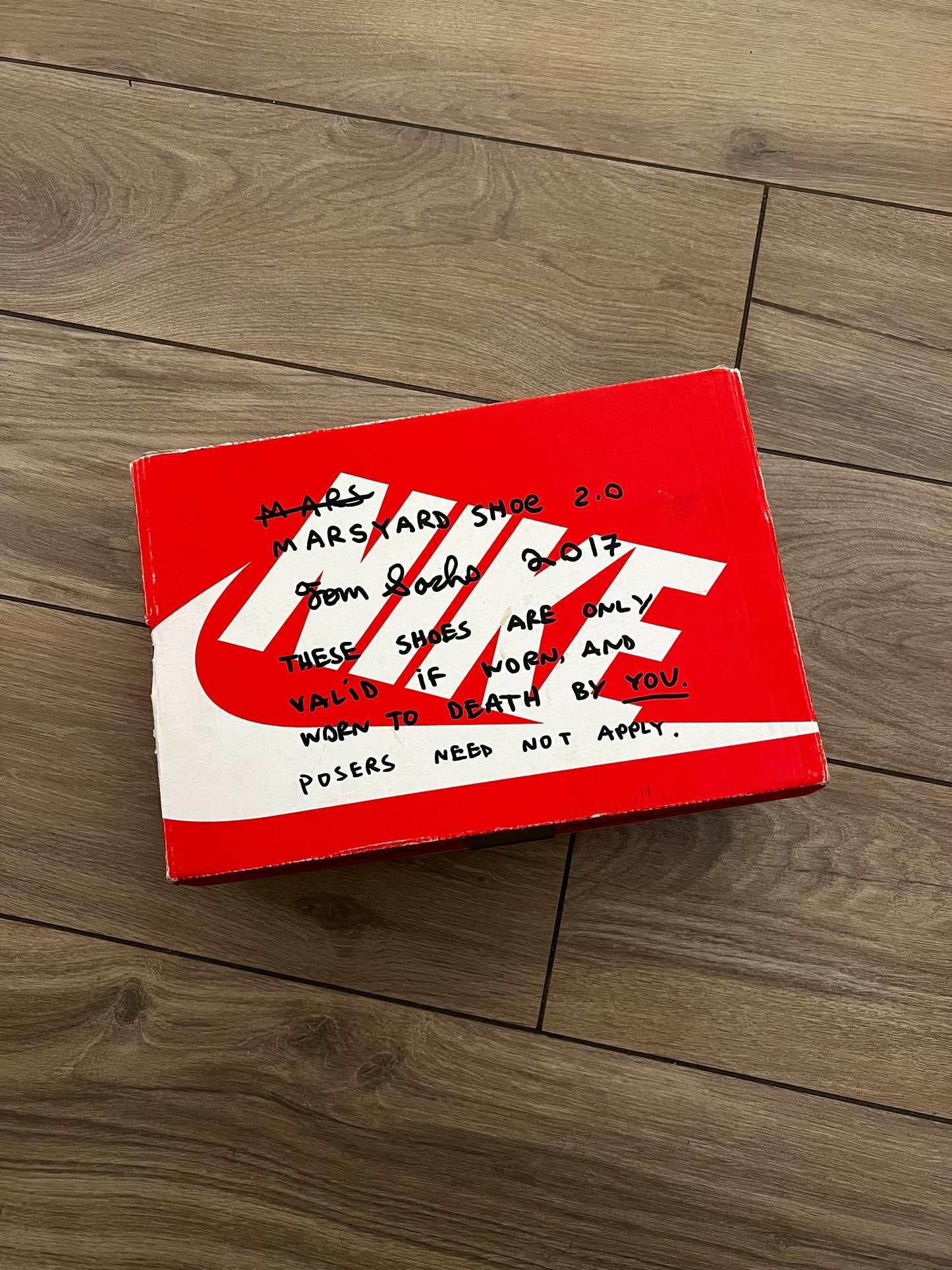 Tom Sachs Mars Yard 2.0 - taglia 43 used