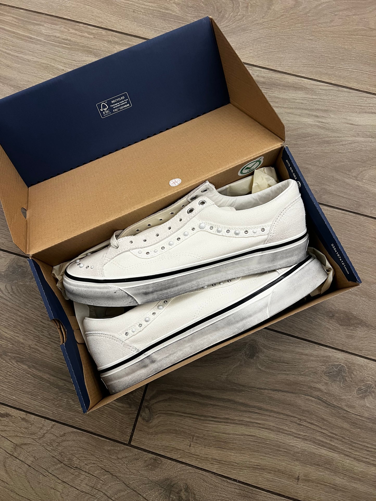 Vans Old Skool 36 LX 'Pearlized Pack Marshmallow' - brand new
