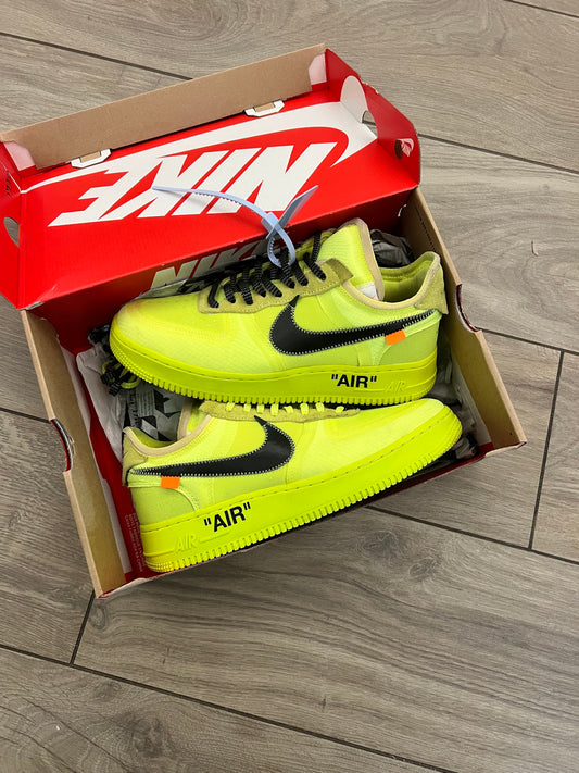 Air Force Off White Volt - taglia 42,5 used