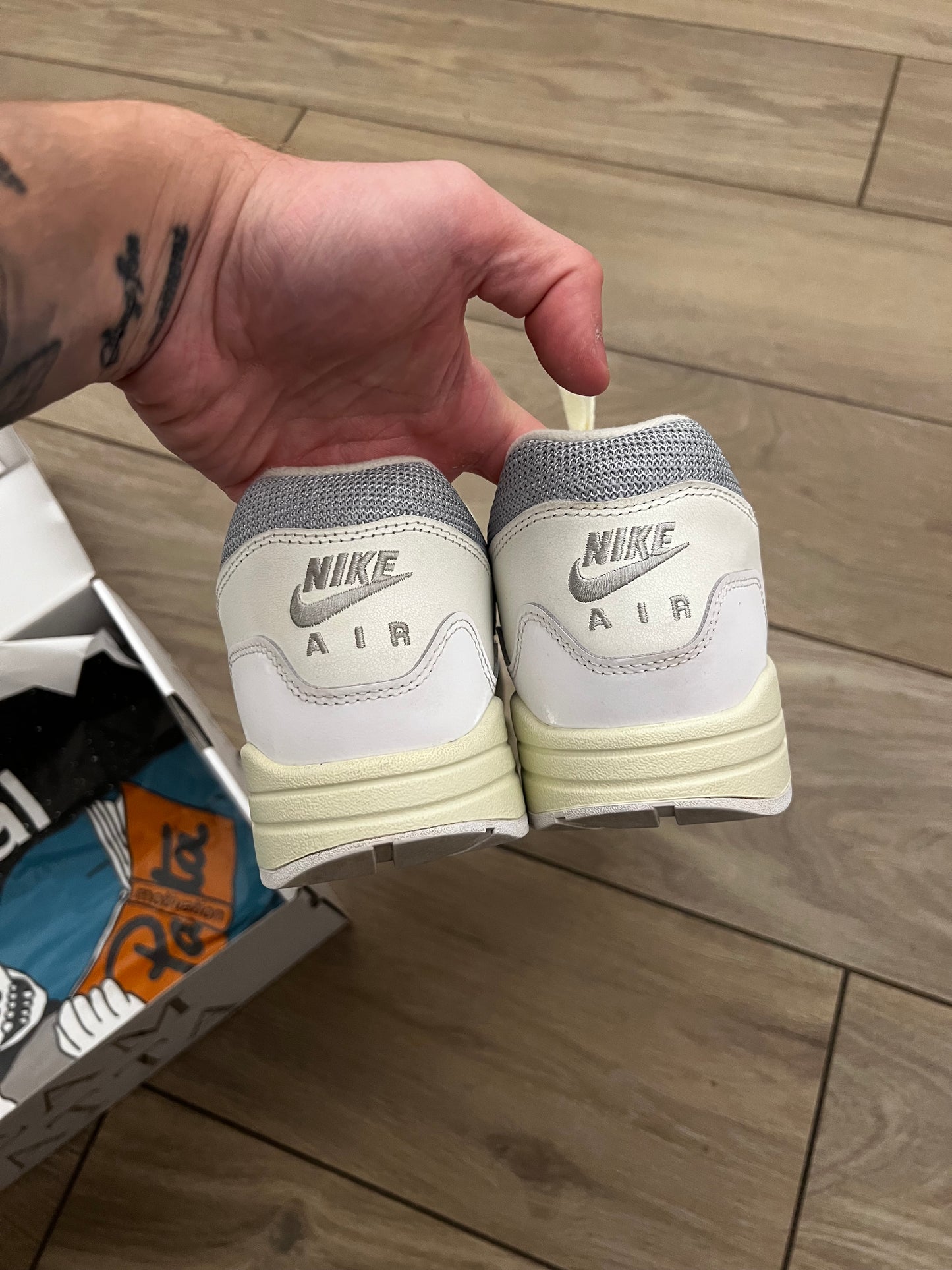 Air Max 1 Patta White - taglia 46 used