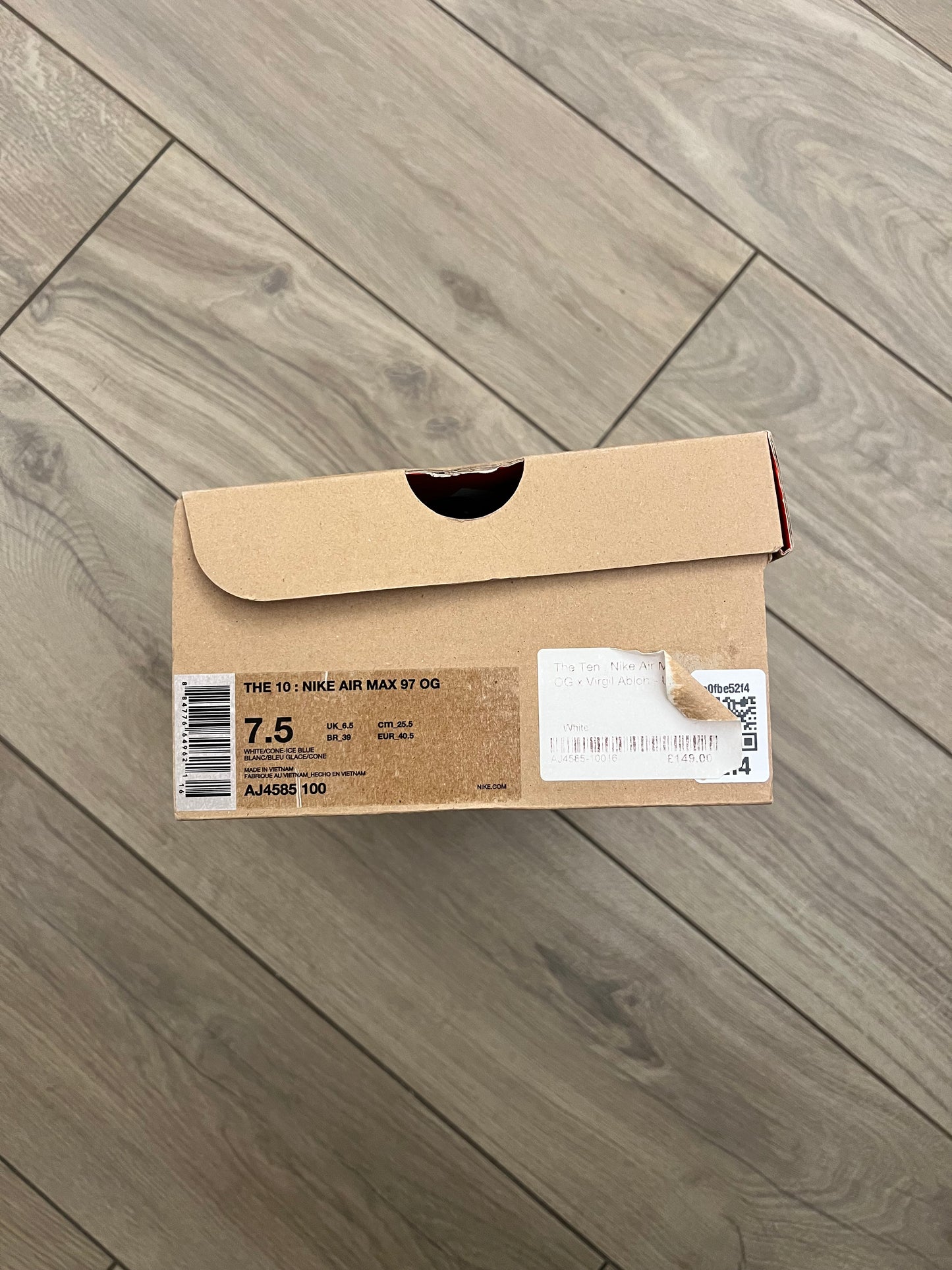 Air Max 97 Off White OG “The Ten” - brand new little yellowing
