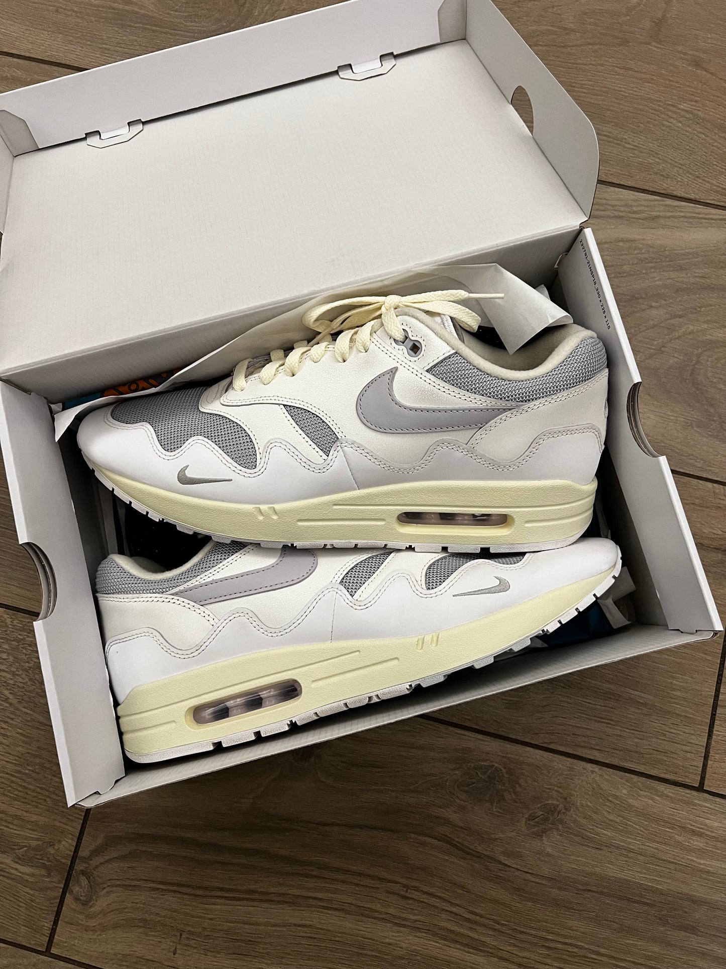 Air Max 1 Patta White - taglia 46 used