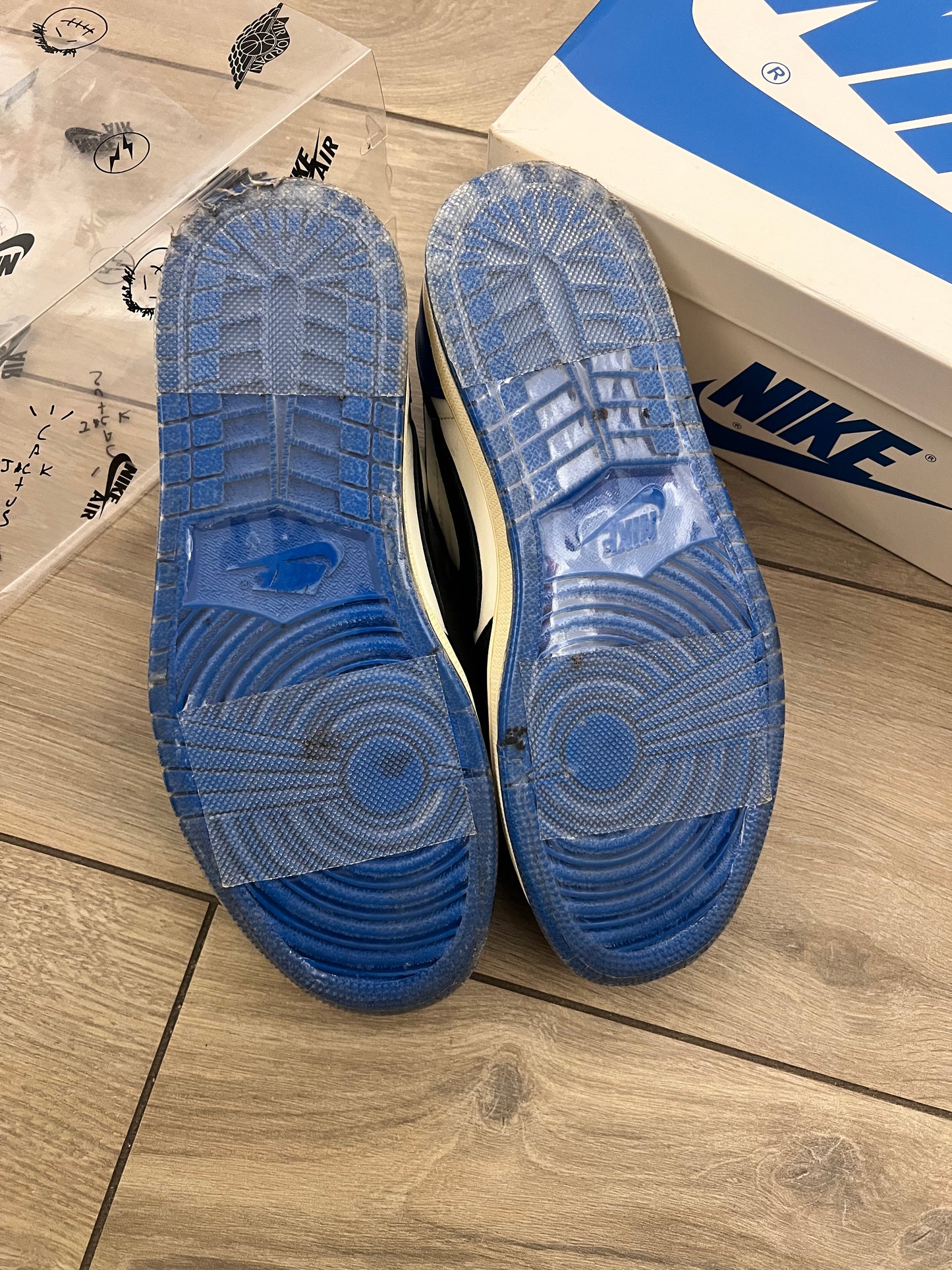 Jordan 1 Low Travis Scott Fragment - taglia 42,5 used