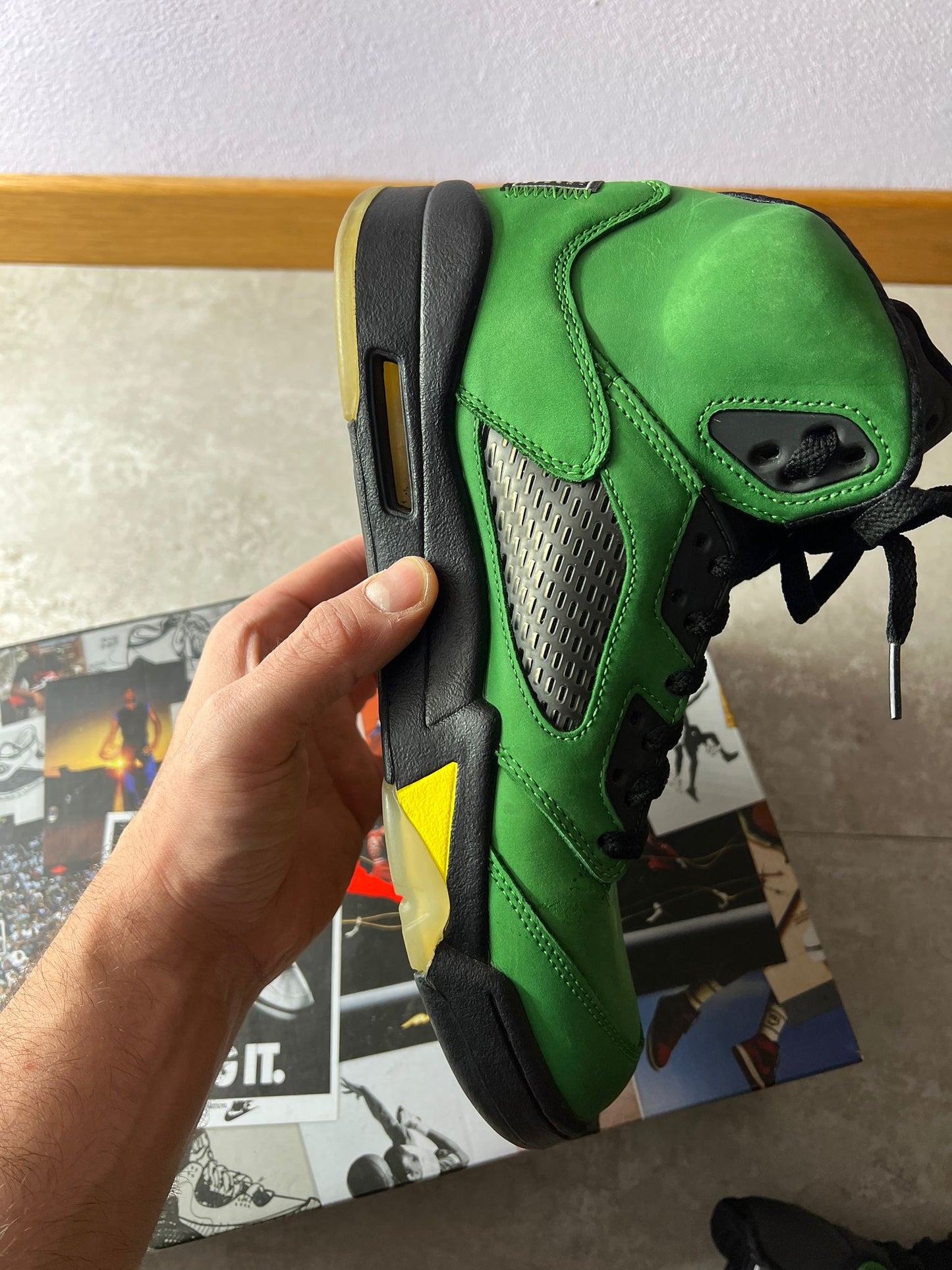 Jordan 5 Oregon - taglia 43 (USATO)