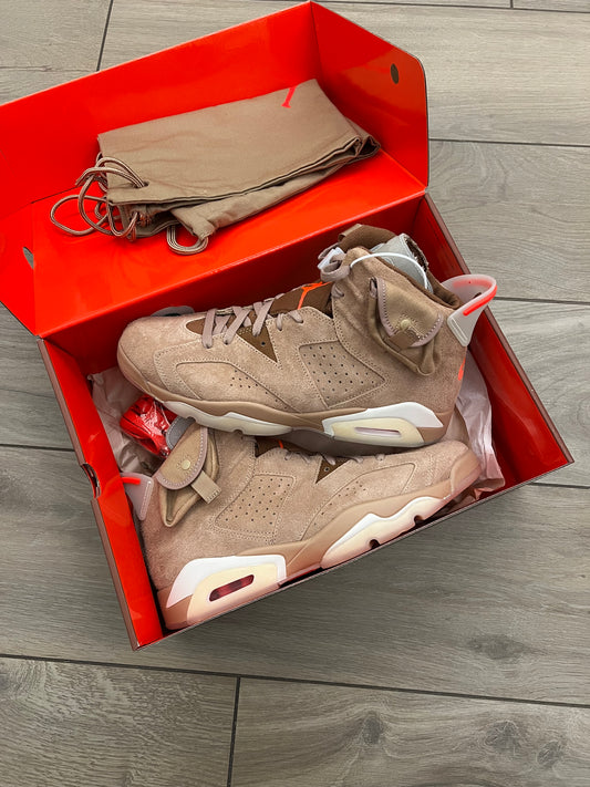 Jordan 6 Travis British Khaki - brand new