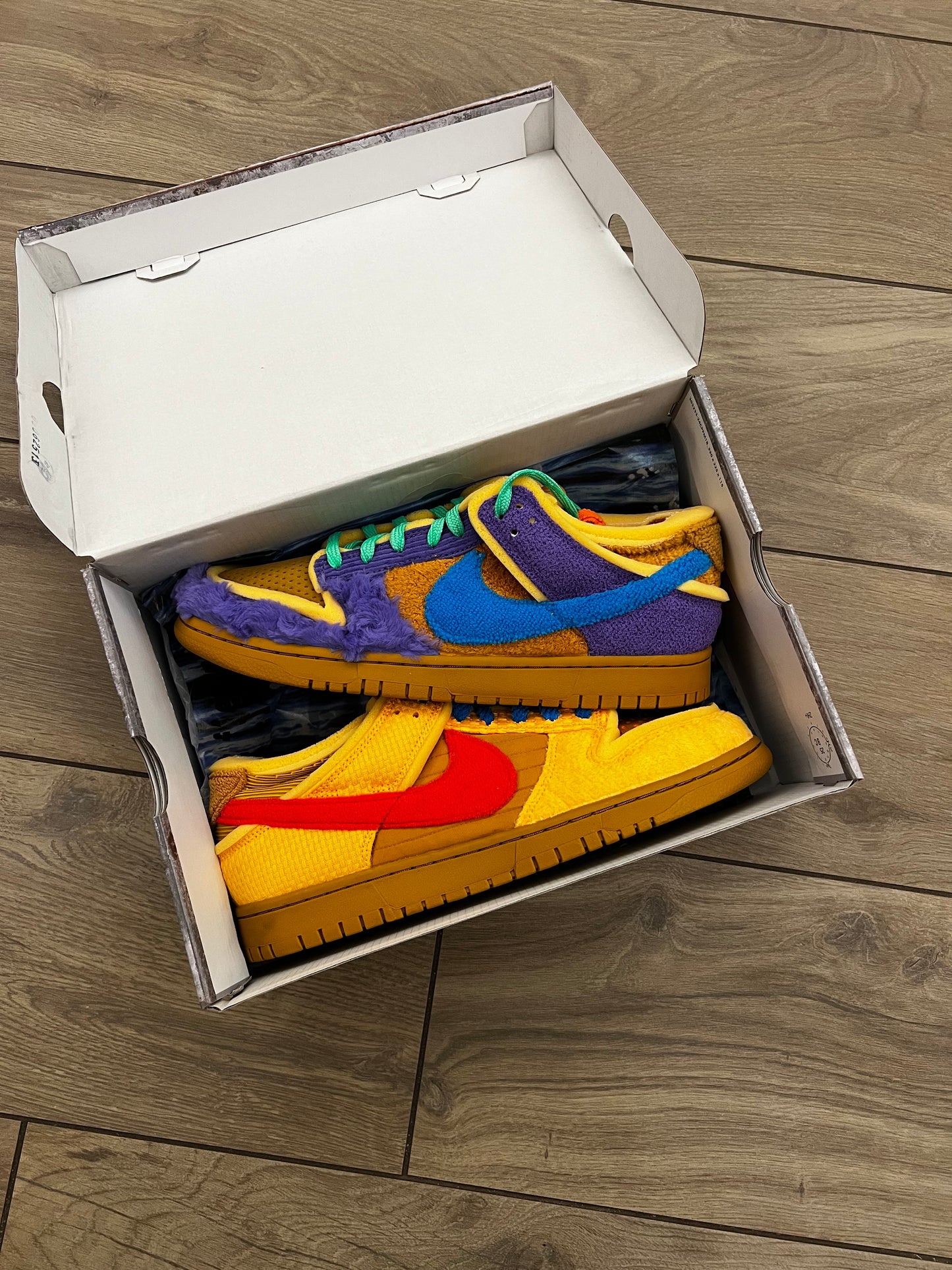 Dunk Low Cactus Plant Flea Market 'Swamp Sponge Pack Psychic Purple' - brand new