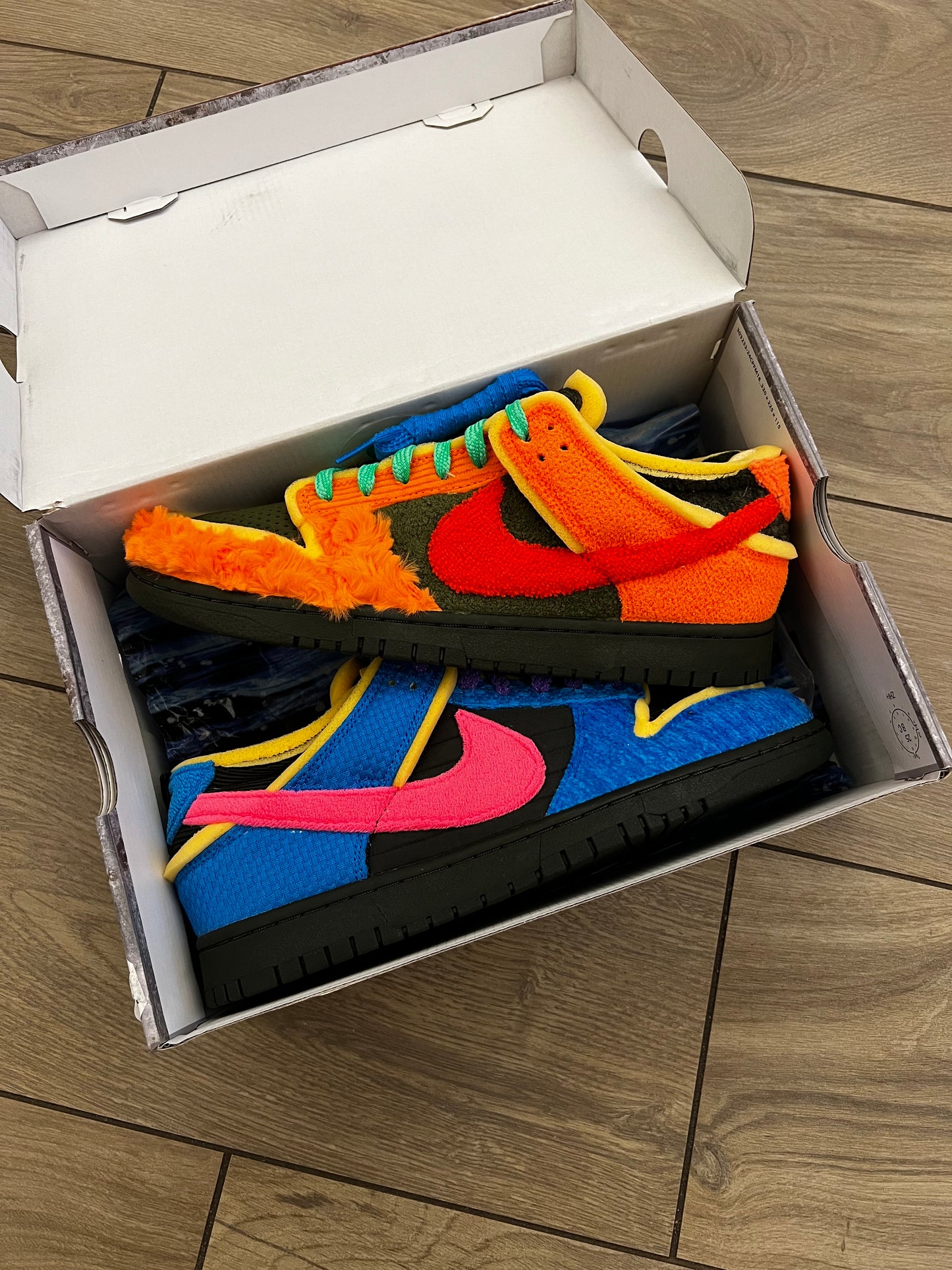 Dunk Low Cactus Plant Flea Market 'Swamp Sponge Pack Photo Blue' - brand new