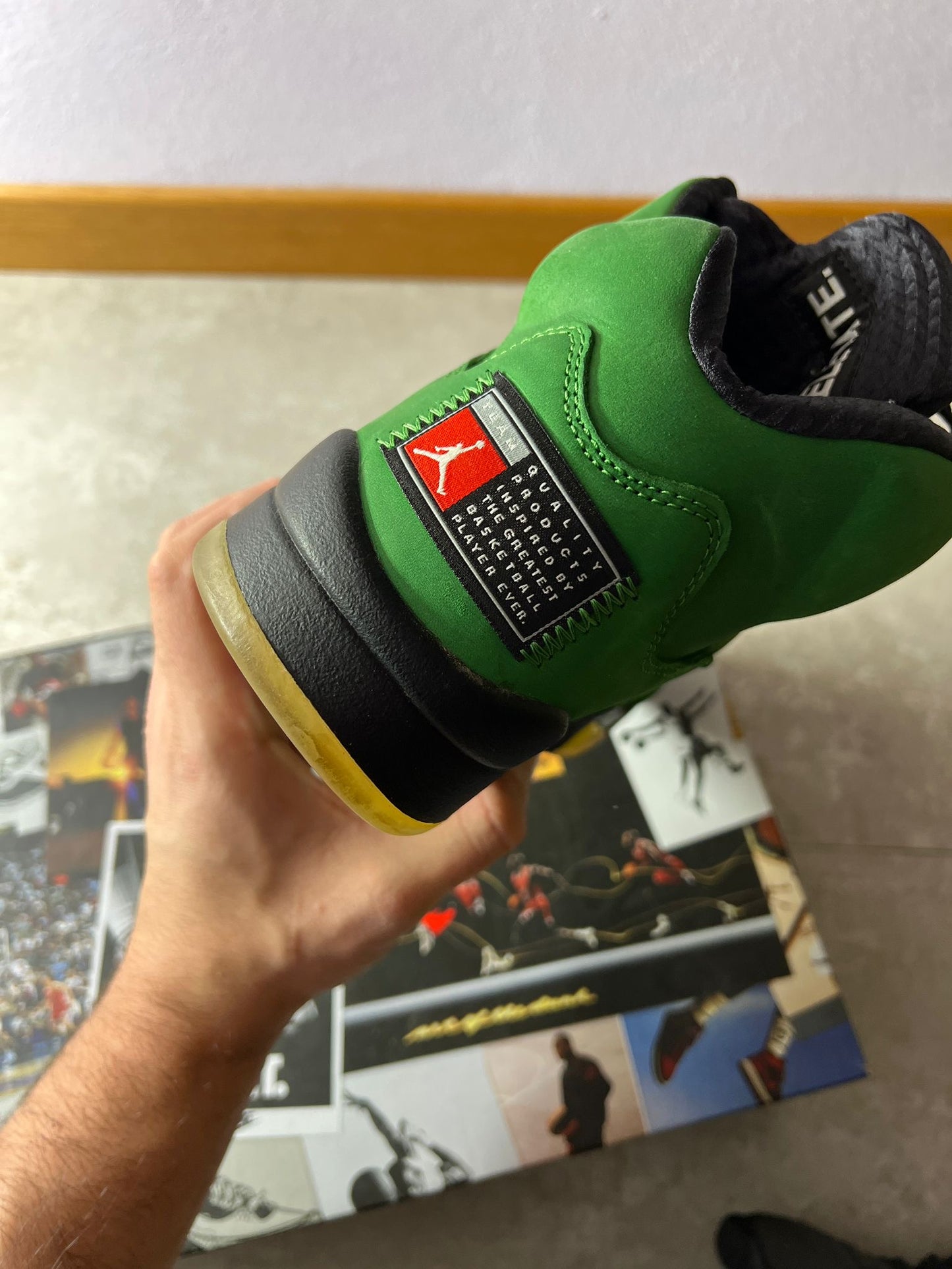 Jordan 5 Oregon - taglia 43 (USATO)