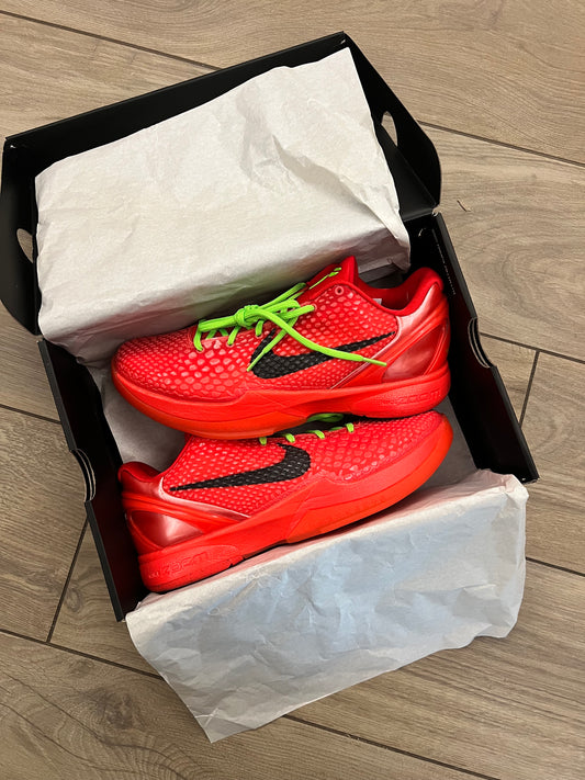 Kobe 6 Protro Reverse Grinch - taglia 44 used