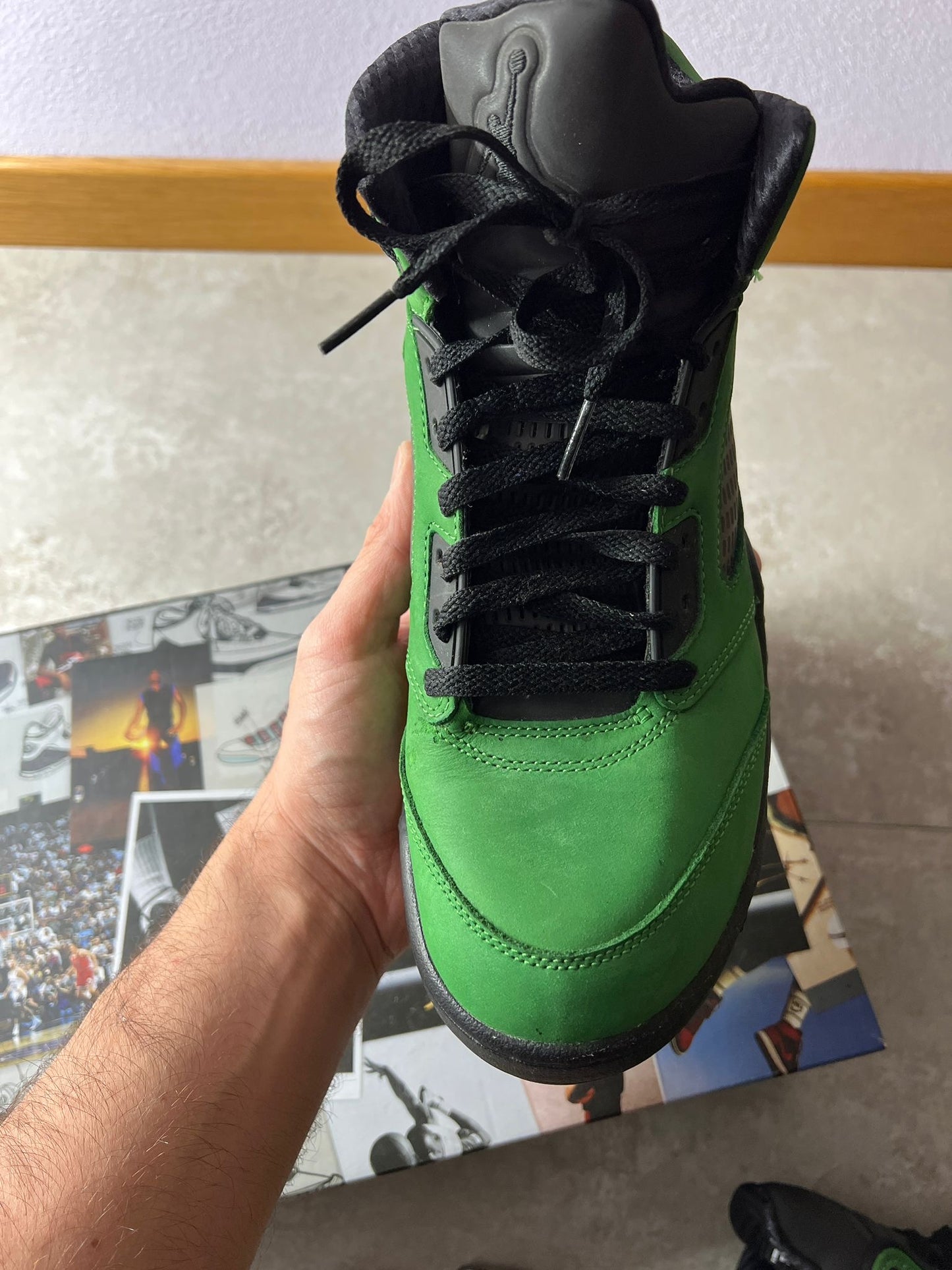 Jordan 5 Oregon - taglia 43 (USATO)