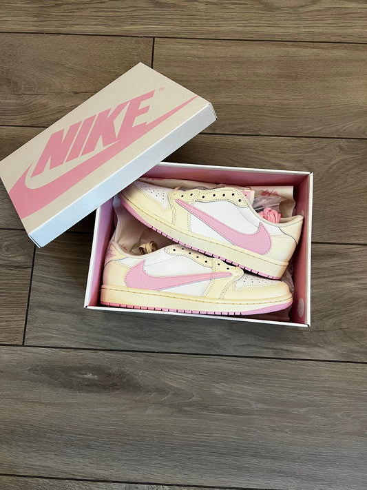 Jordan 1 Low Travis Scott Shy Pink - brand new