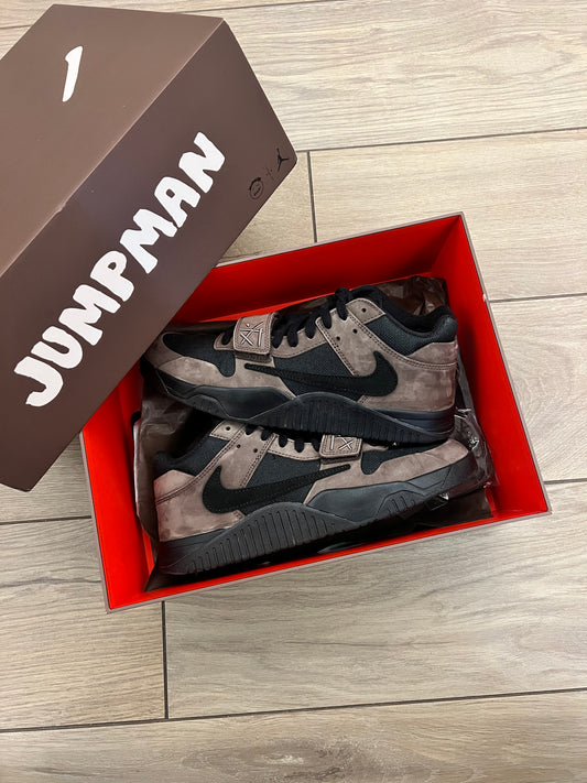 Travis Scott Jumpman Jack Dark Mocha - taglia 45 used