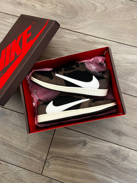 Jordan 1 Low Travis Scott Mocha - taglia 43 used